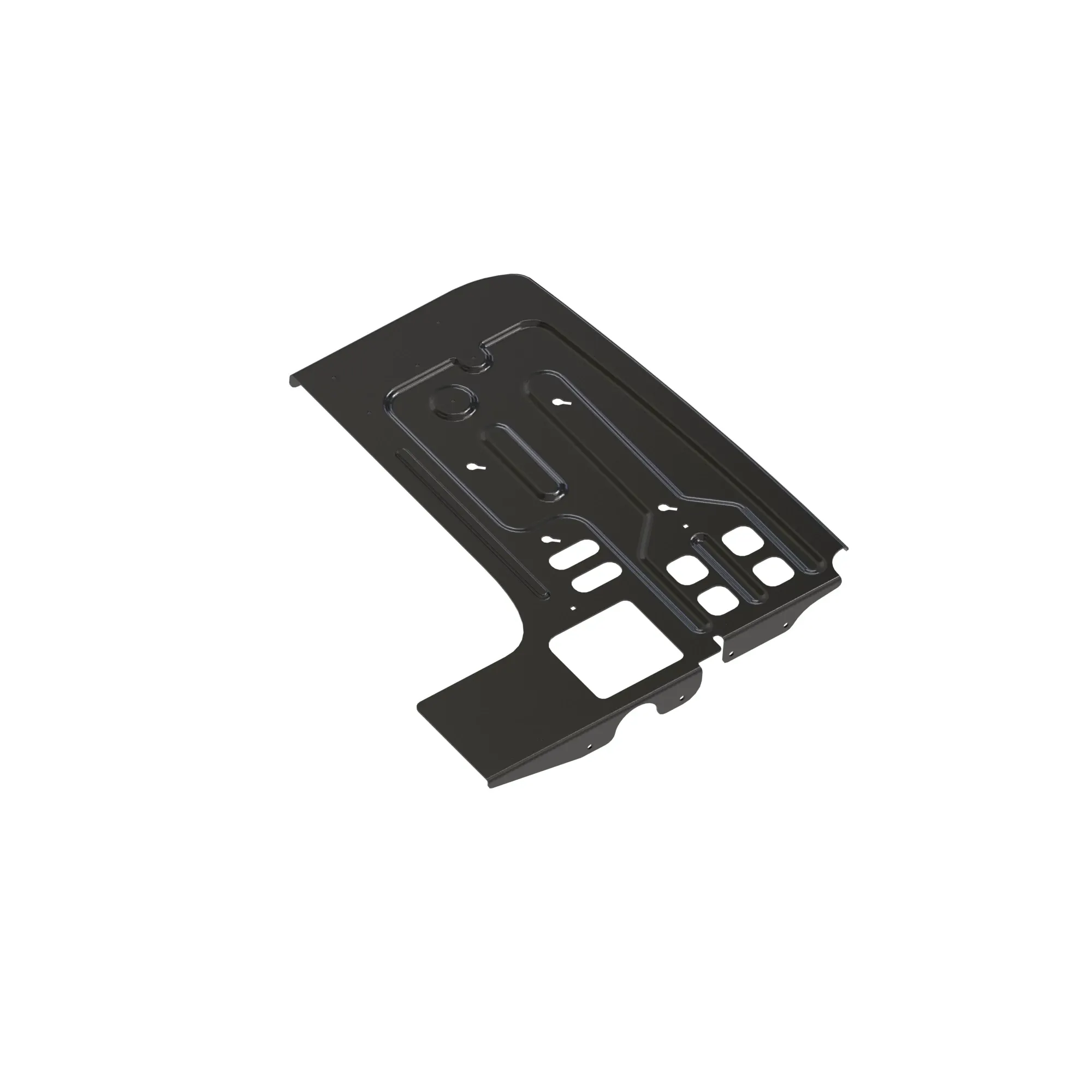 John Deere Fuel Tank Support Plate, Right Side - RE592619