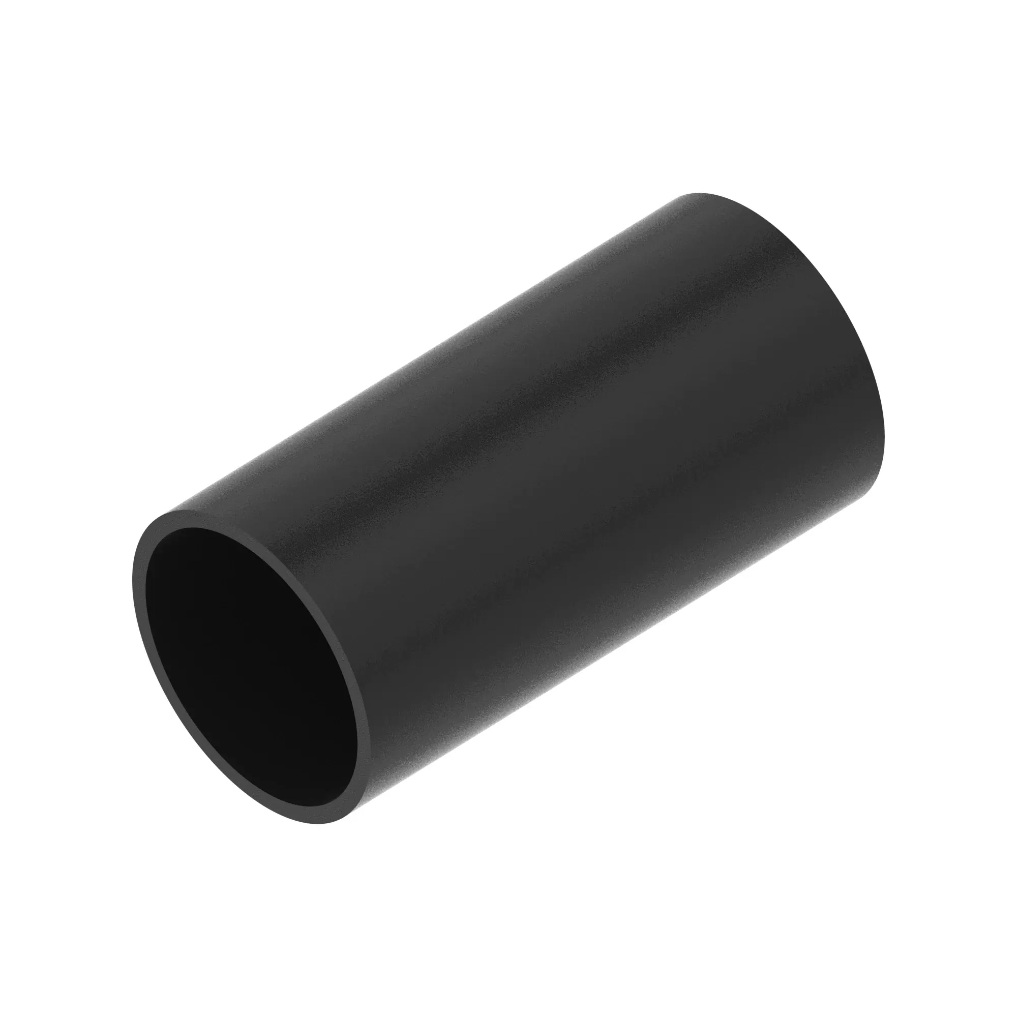 HOSE, 1.25" CLEAR BLK