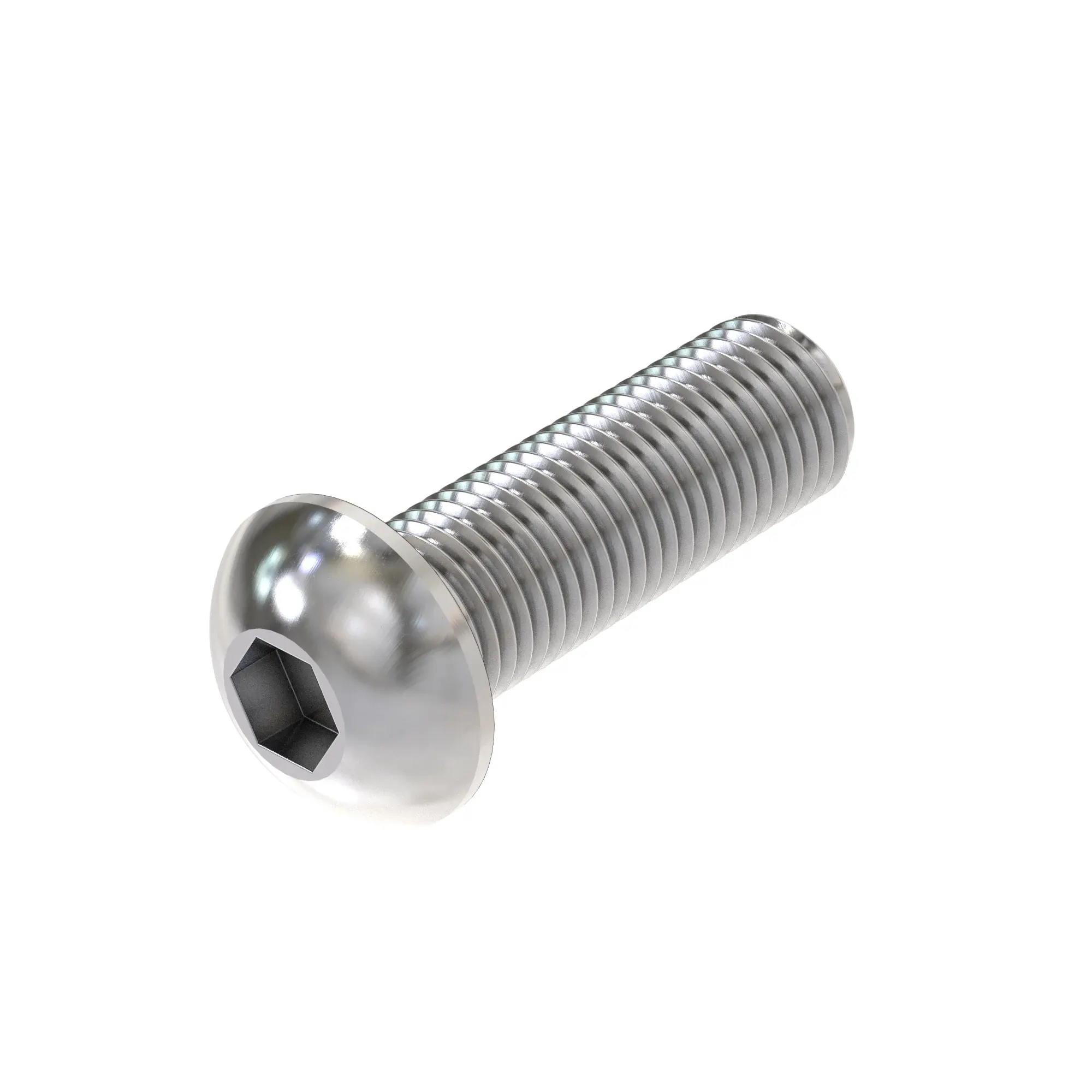 SCREW, HEX SKT BUTTON HD, METRIC
