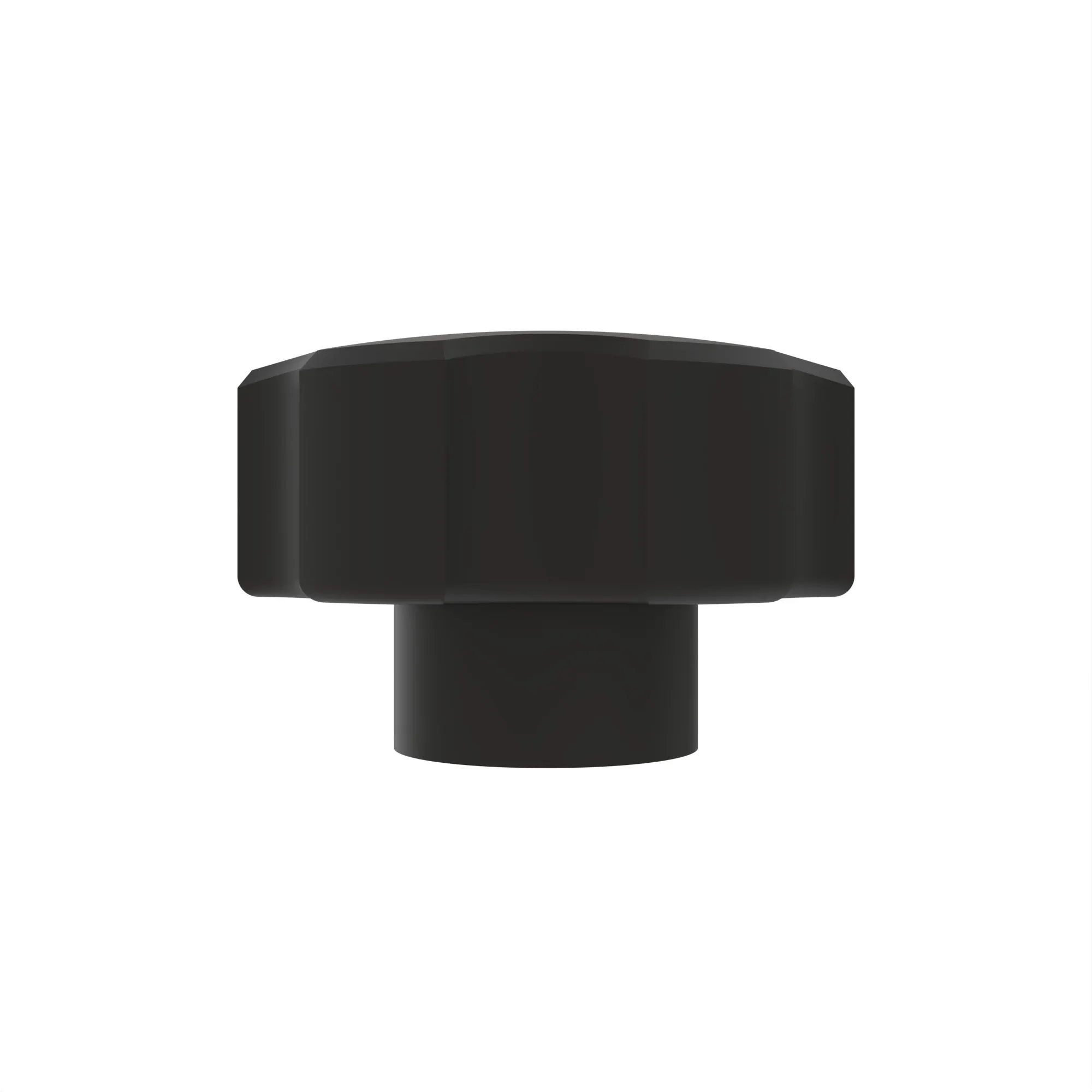 KNOB, KNURLED FEMALE, THREADED