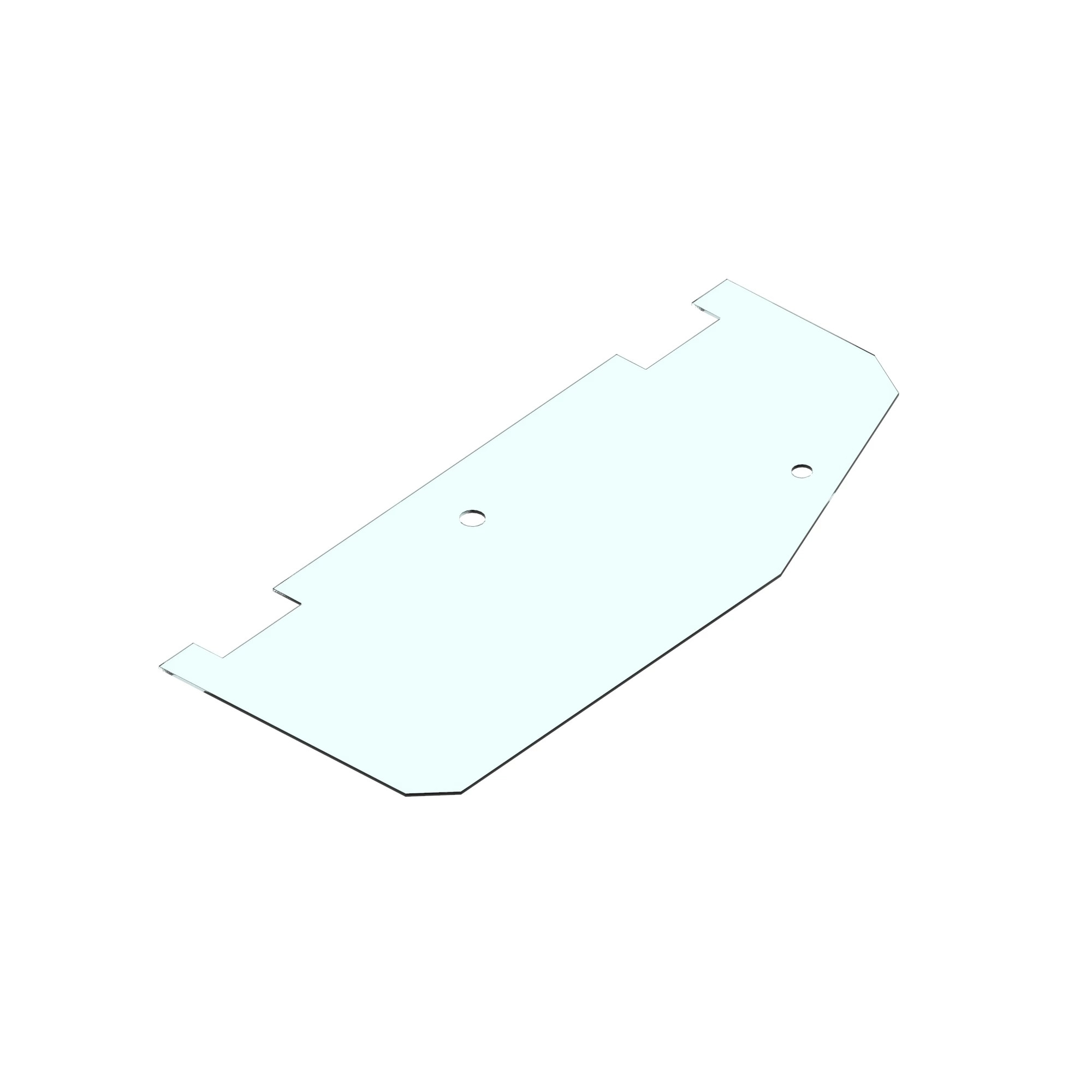 John Deere Door Glass, Right Side - T159107