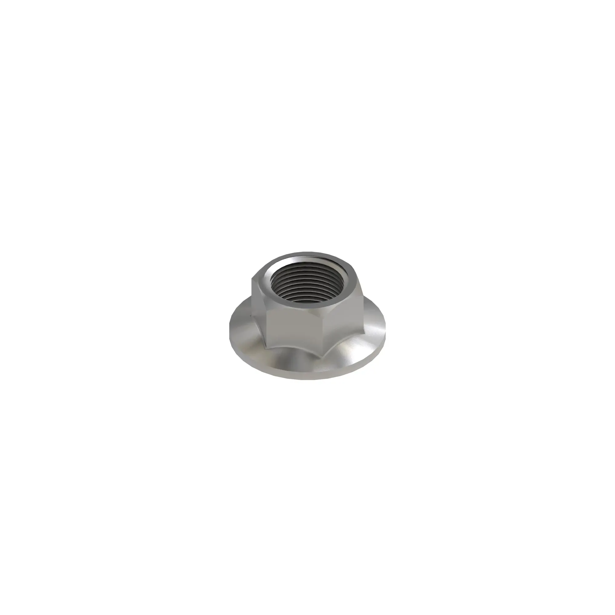 John Deere Hexagonal Lock Nut, 11.125 mm (7/16") - N172048