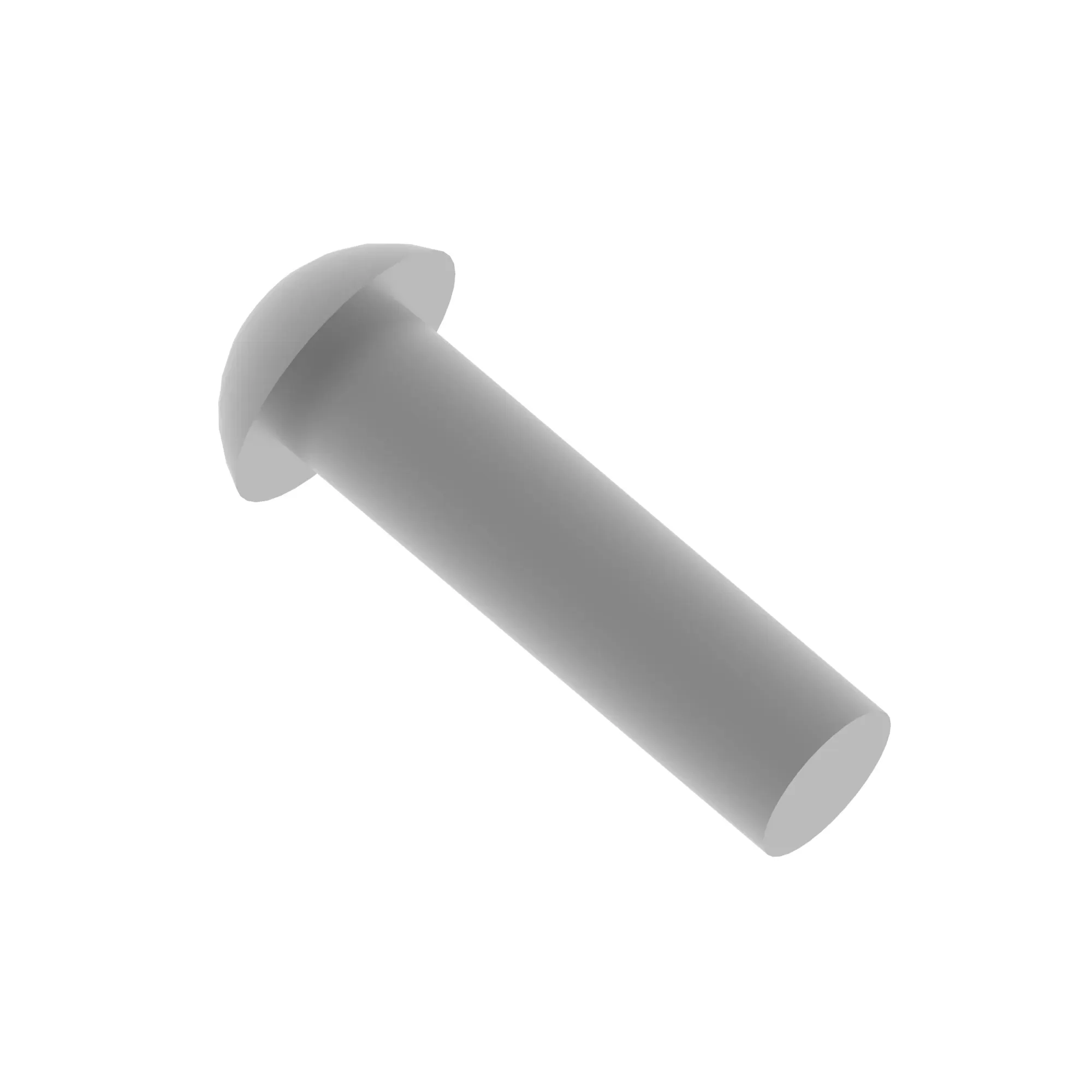 RIVET, SOLID, BUTTON HEAD