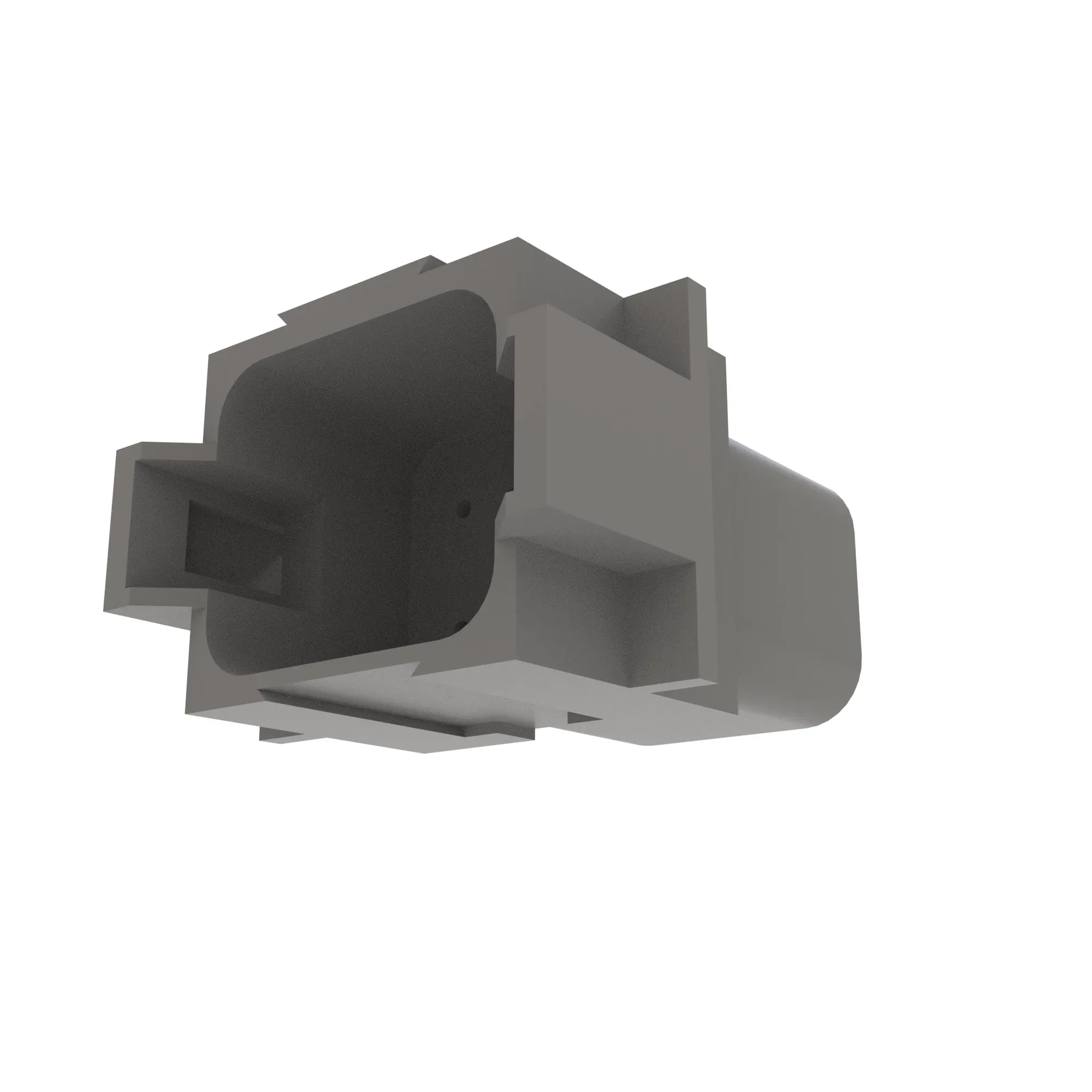 Conn Deutsch Dt 8W F Sld Gry Plstc