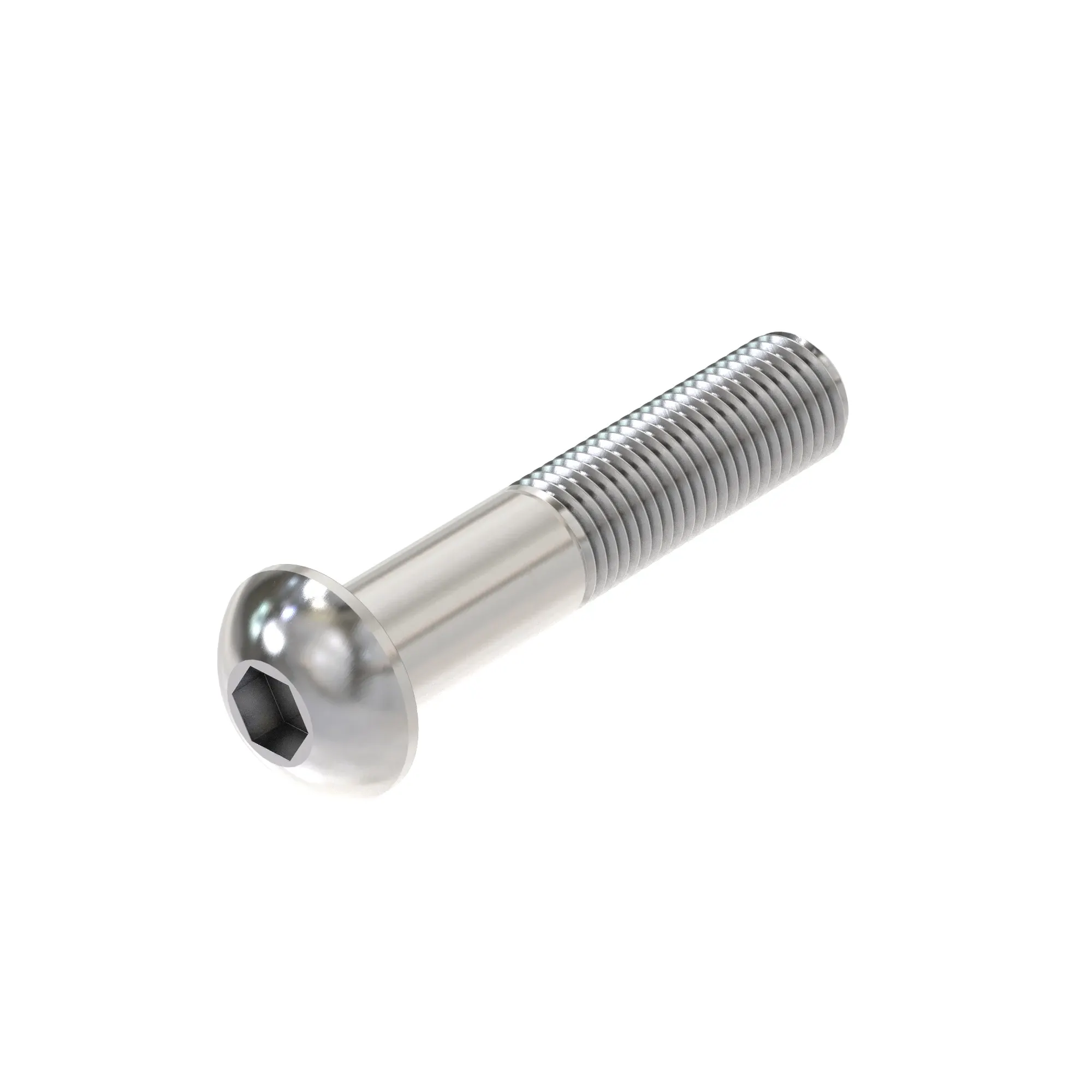SCREW, HEX SKT BUTTON HD, METRIC