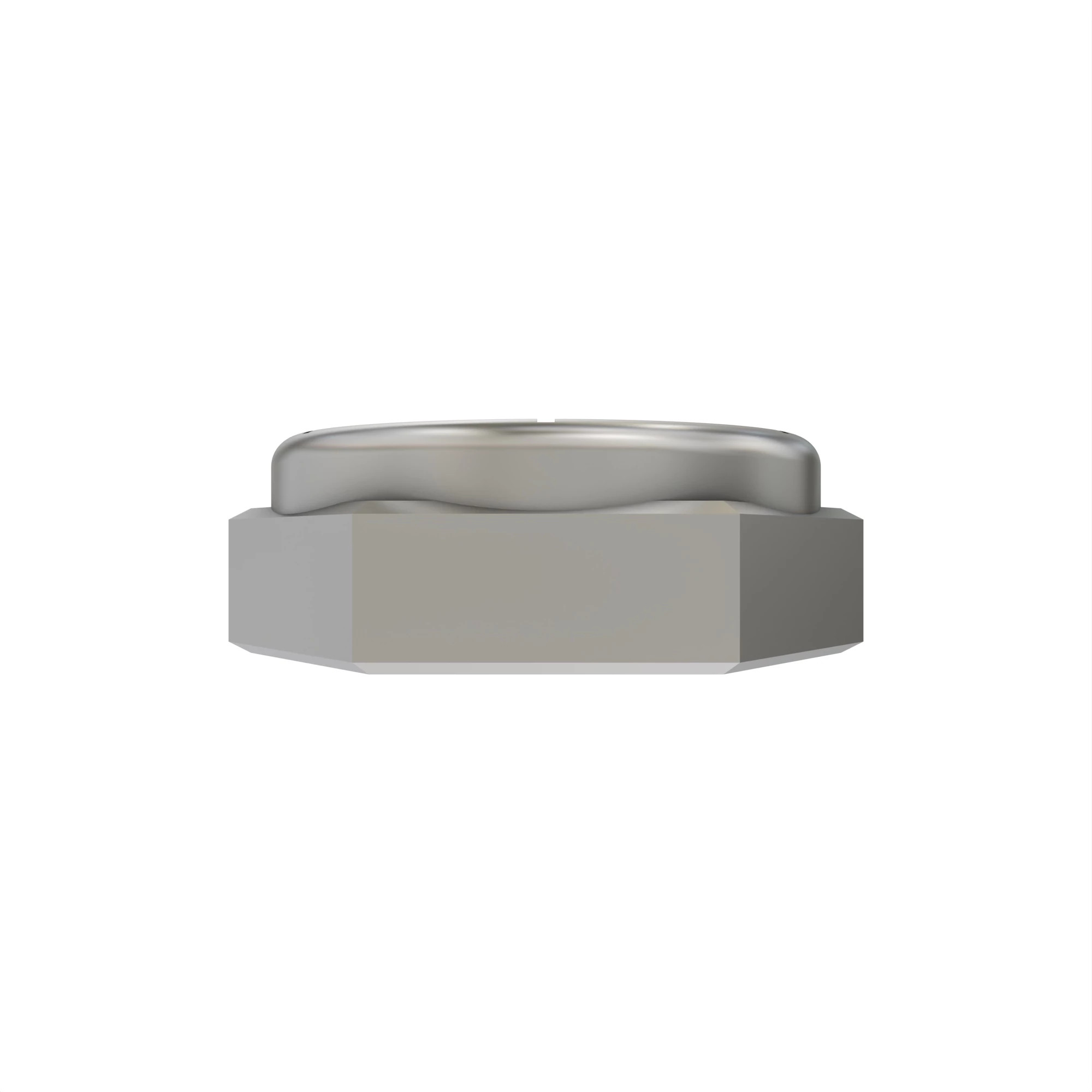 TCU26104: Hexagonal Prevailing Torque Nut, M25.4