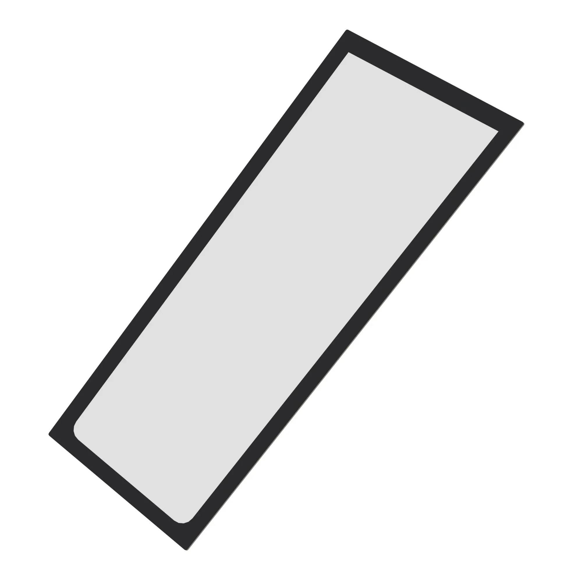 GLASS, RH BONDED