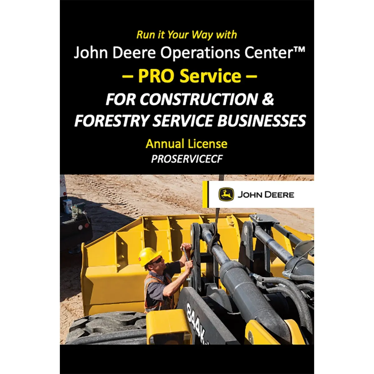 Operations Center PRO Service - Service Business - Construction & Forestry (Annual License)