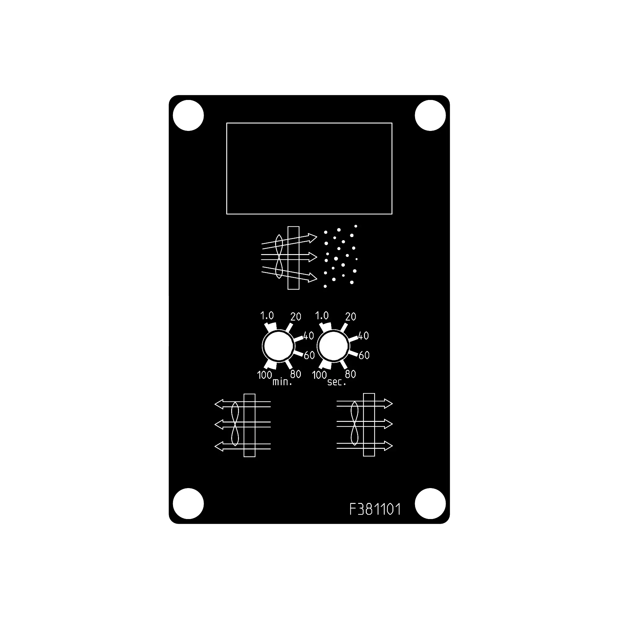 John Deere Fan Decal - F381101
