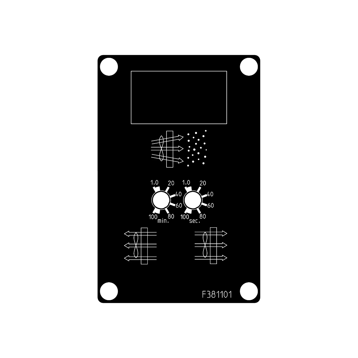 Decal, Flexxaire Fan