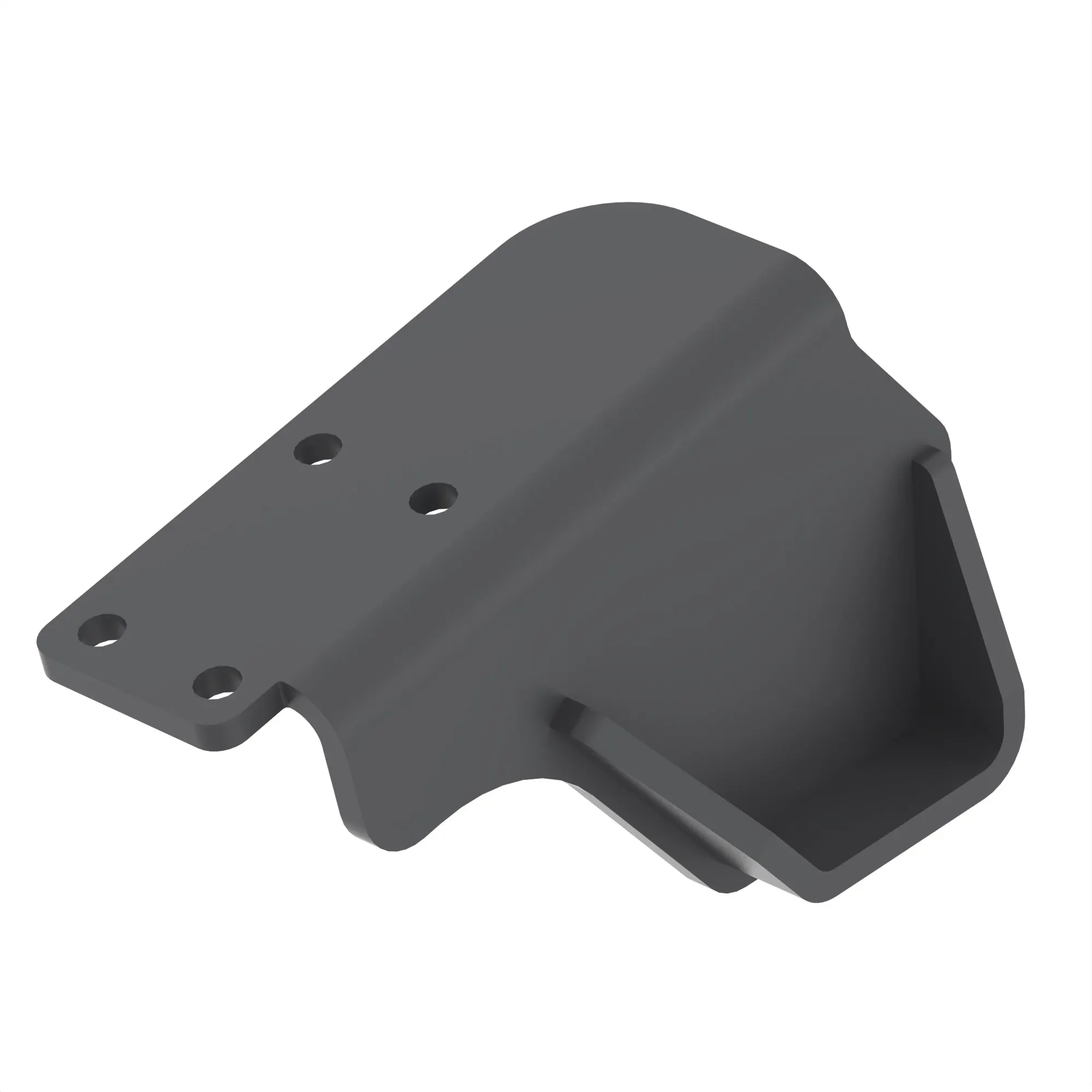 BRACKET, STOPPER BRACKET PAINTED
