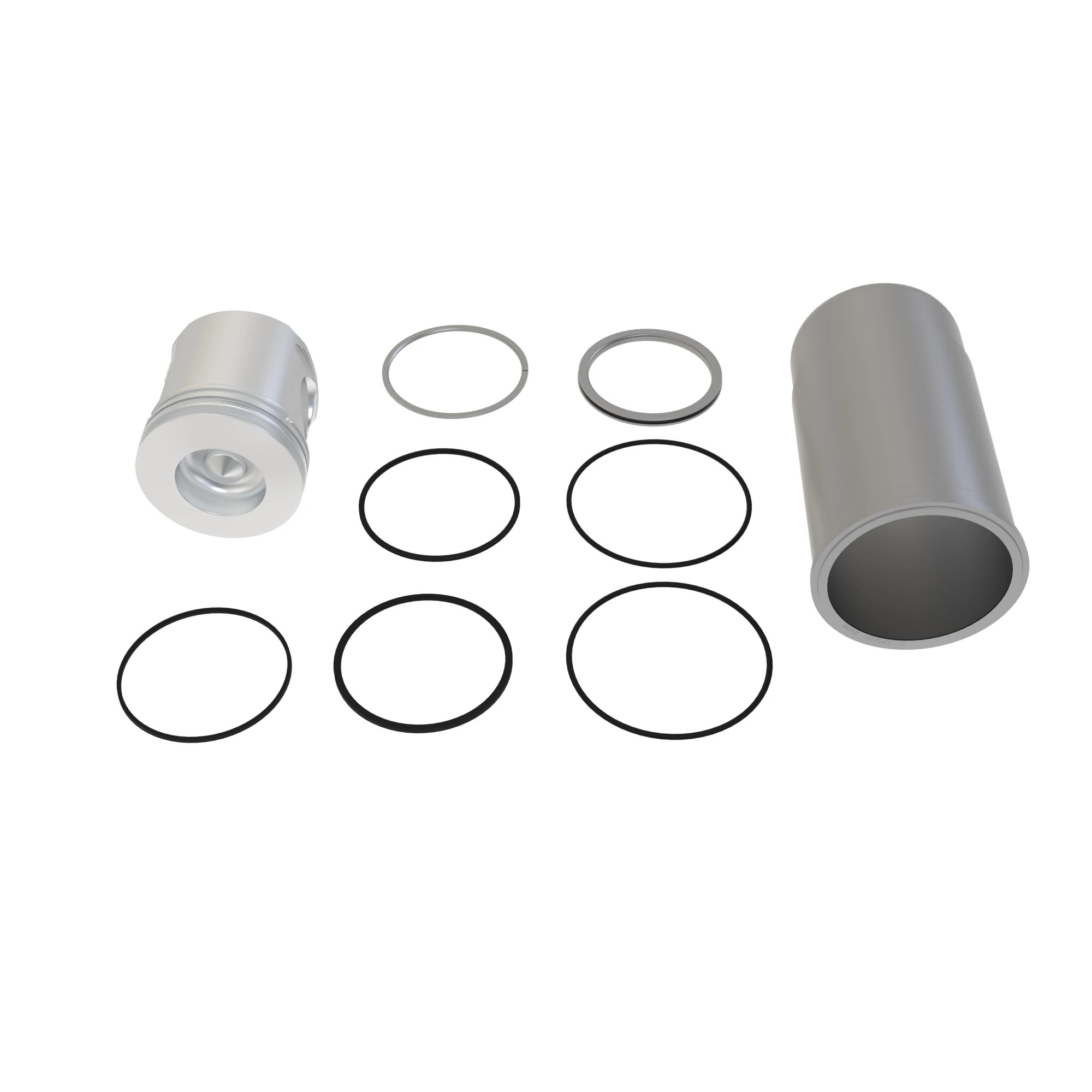 John Deere Cylinder Liner with Piston Ring Kit - RE507850