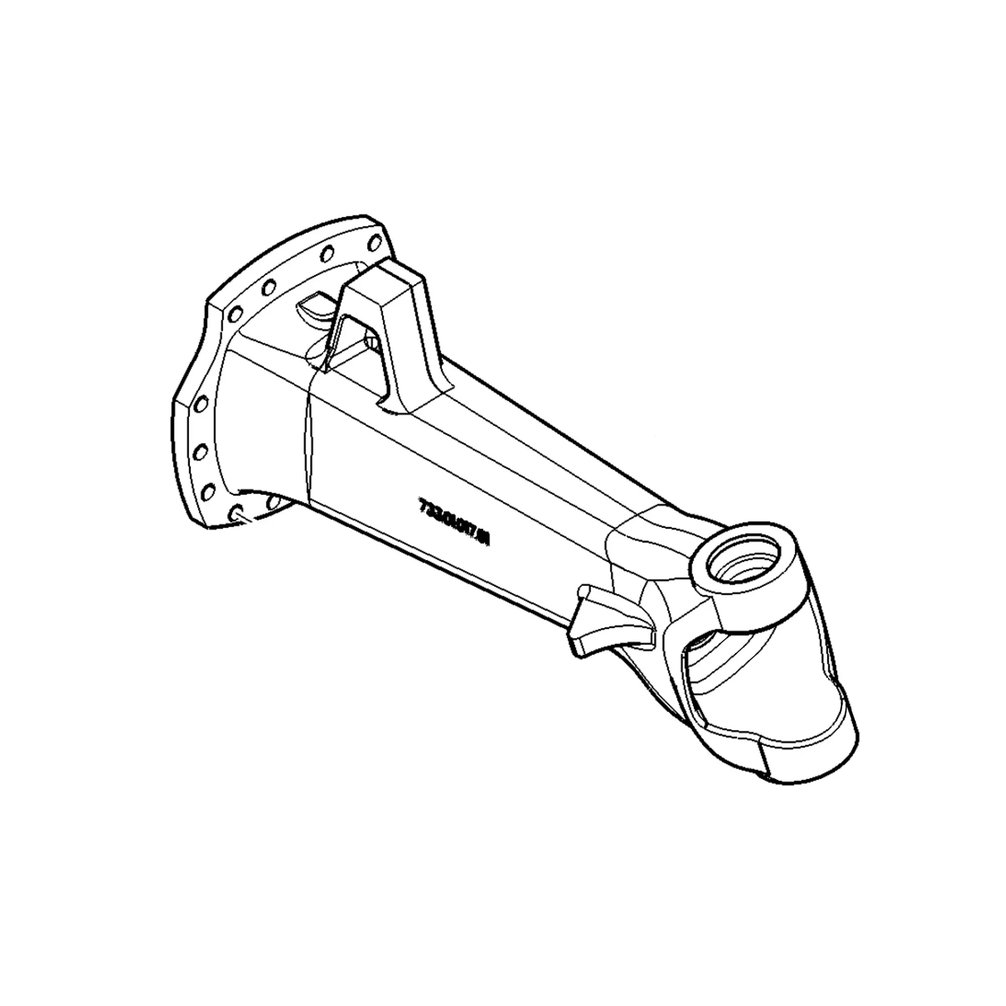 John Deere MFWD Short Axle Housing - R282669