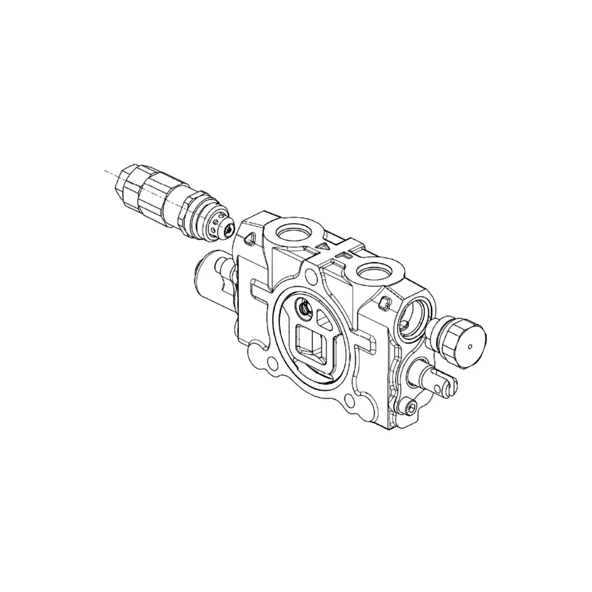 John Deere Pitch Section Spool Valve - AXT16096