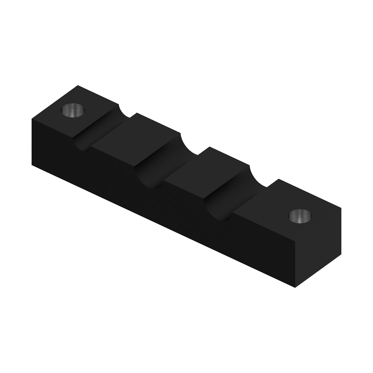 Clamp Three Hole - Two Bolt