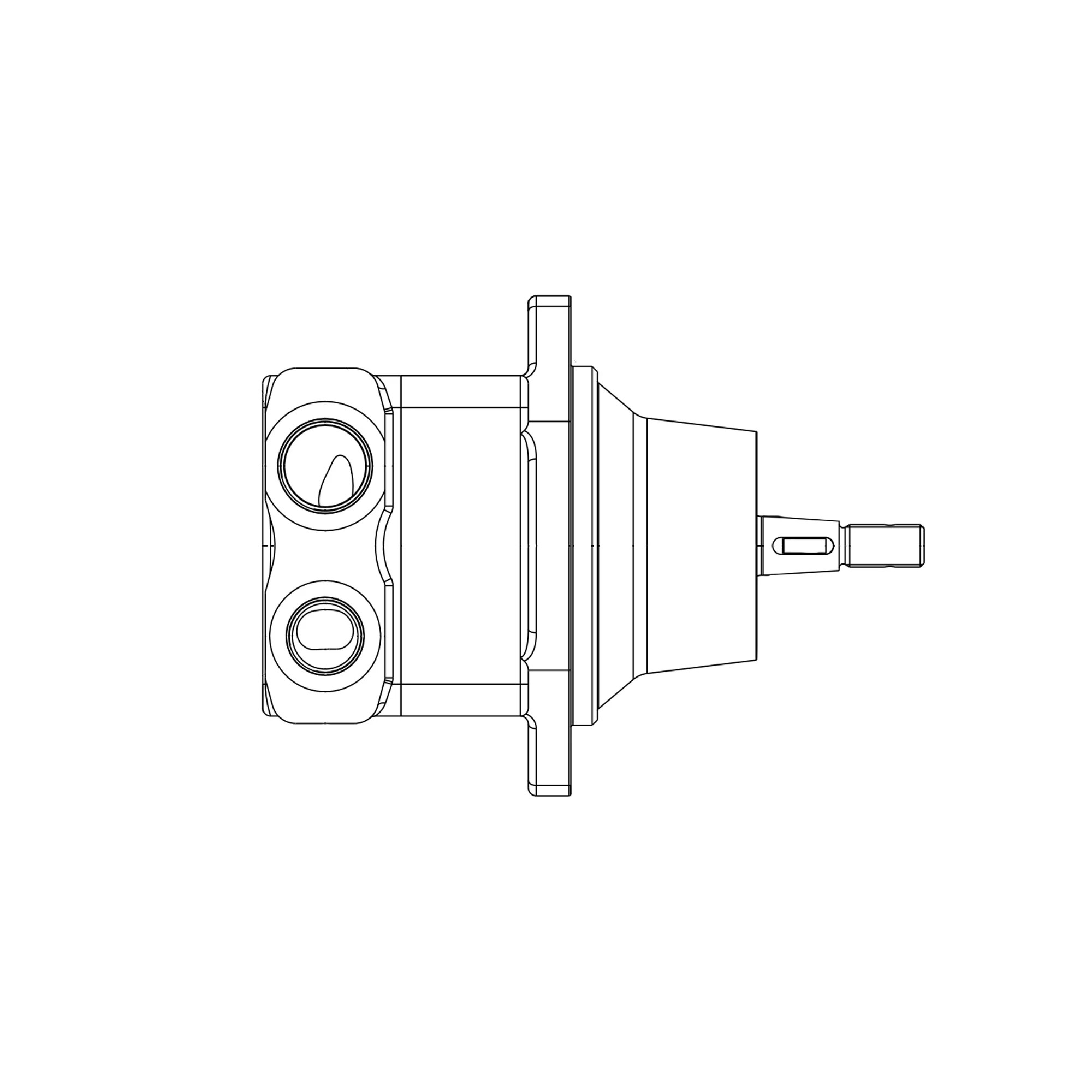 John Deere Engine Fan Drive Hydraulic Motor - AT498979