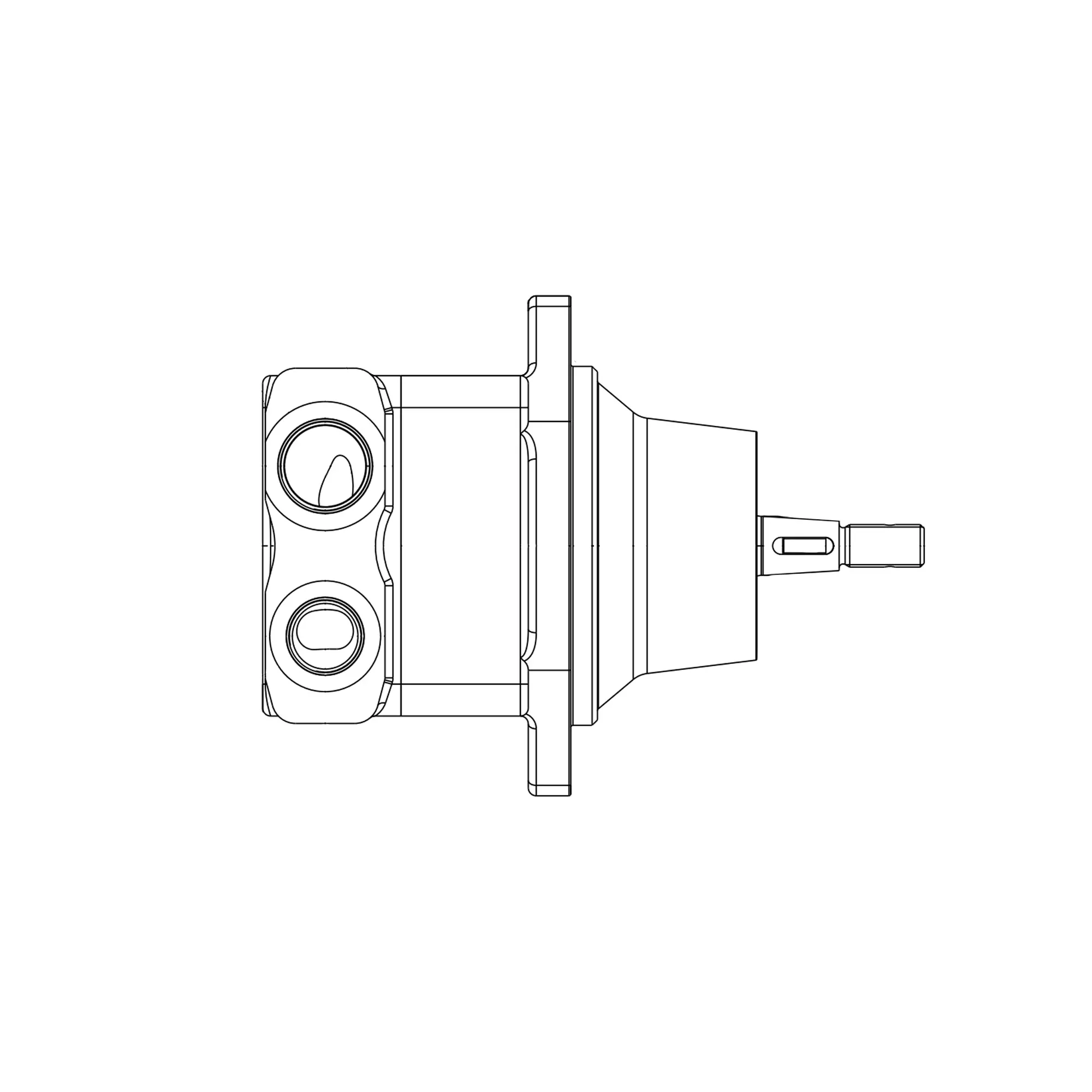 John Deere Engine Fan Drive Hydraulic Motor - AT498979