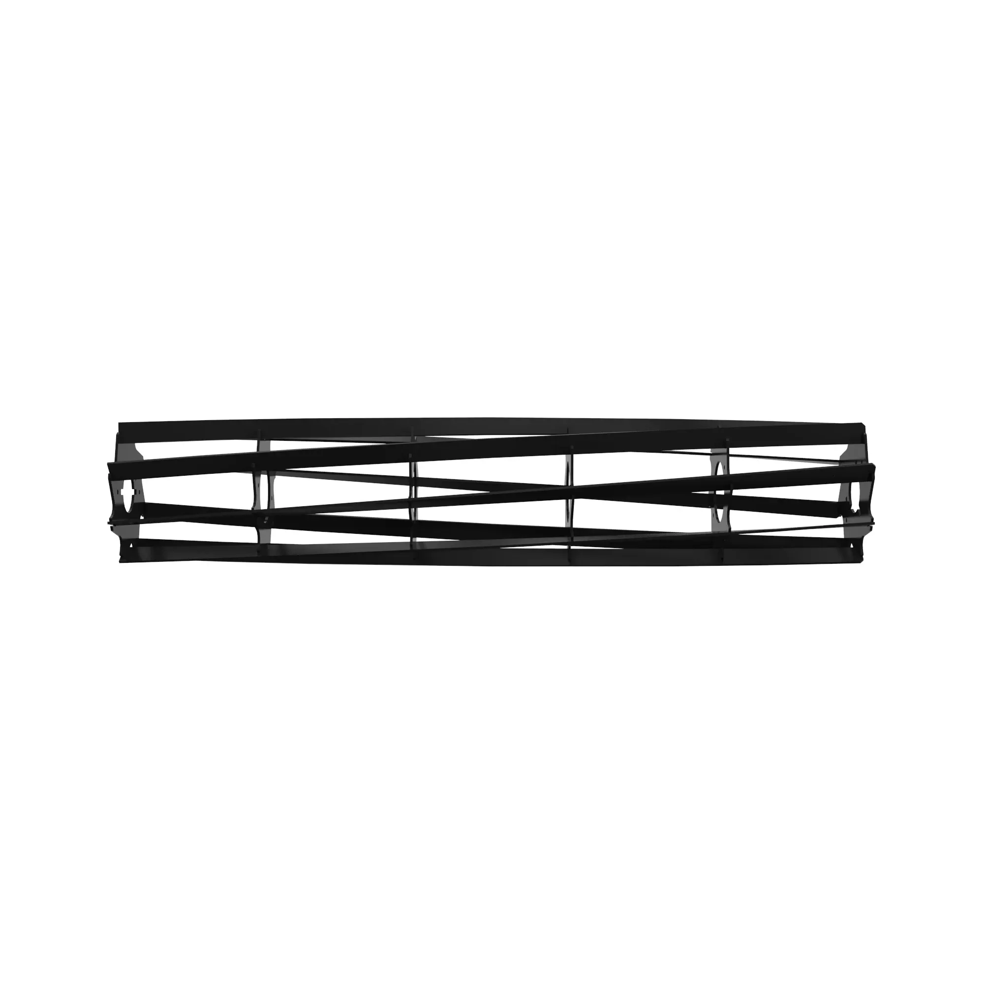 ROLLING BASKET, FLAT BAR, 6FT