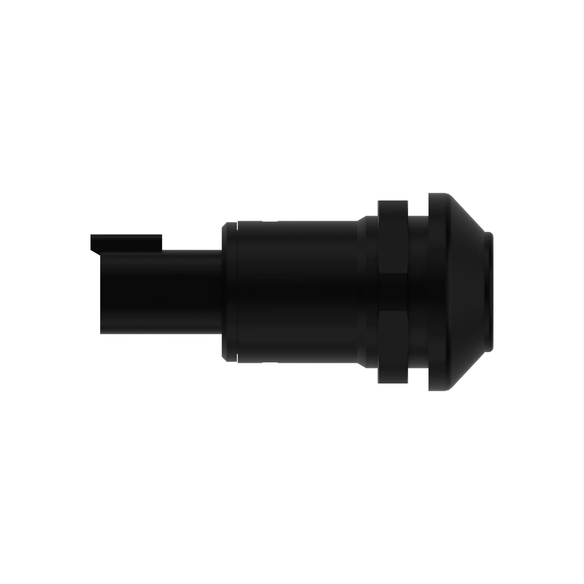 SPST Momentary Switch, Circular Button