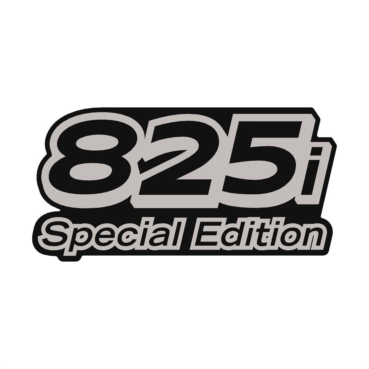 Label, 825I Power Steering S