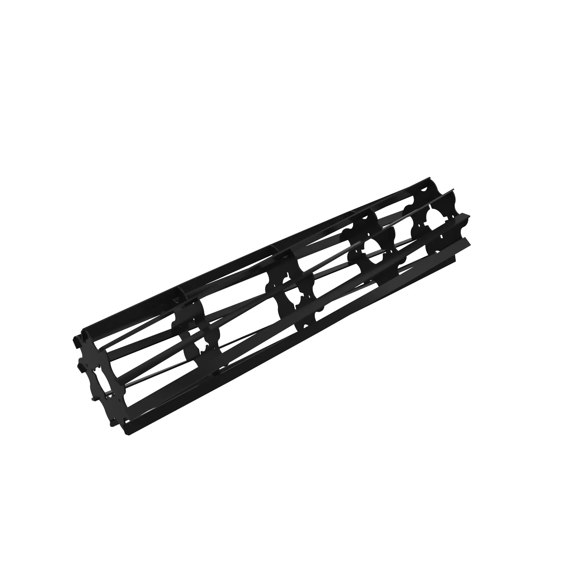 ROLLING BASKET, 5 FT FLAT 9 BAR