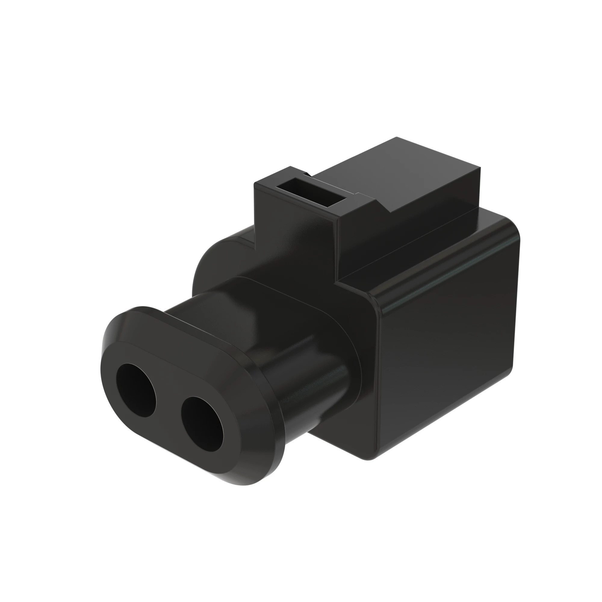 CONN LEAR AFKPLUS 2W F BLK PLSTC