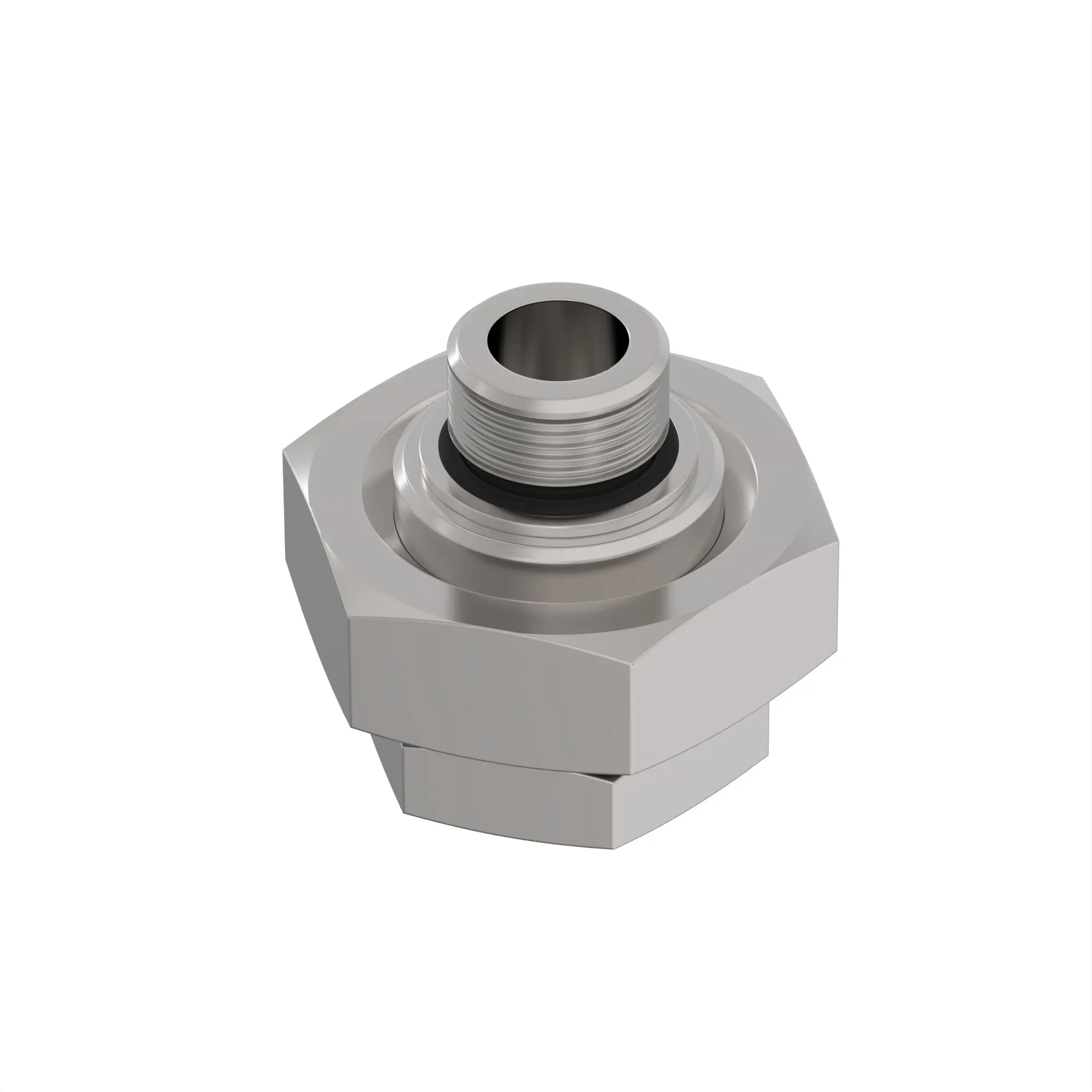 John Deere Male to Female Bulkhead Fitting - RE567678
