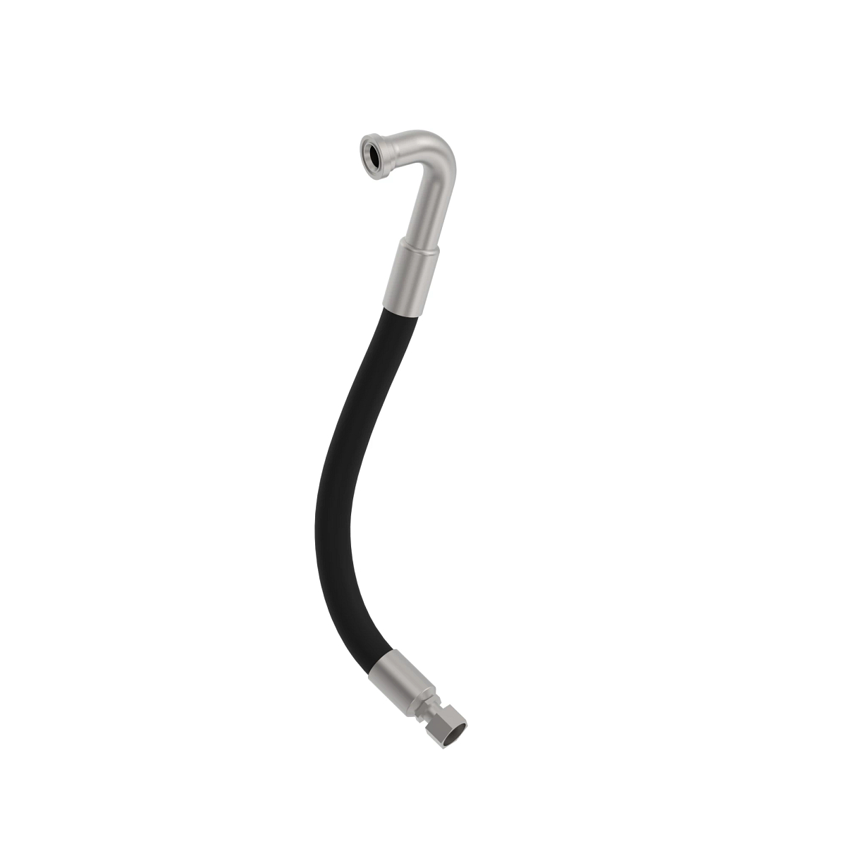 John Deere HST RH Front Motor A Port Hydraulic Hose - AT490064