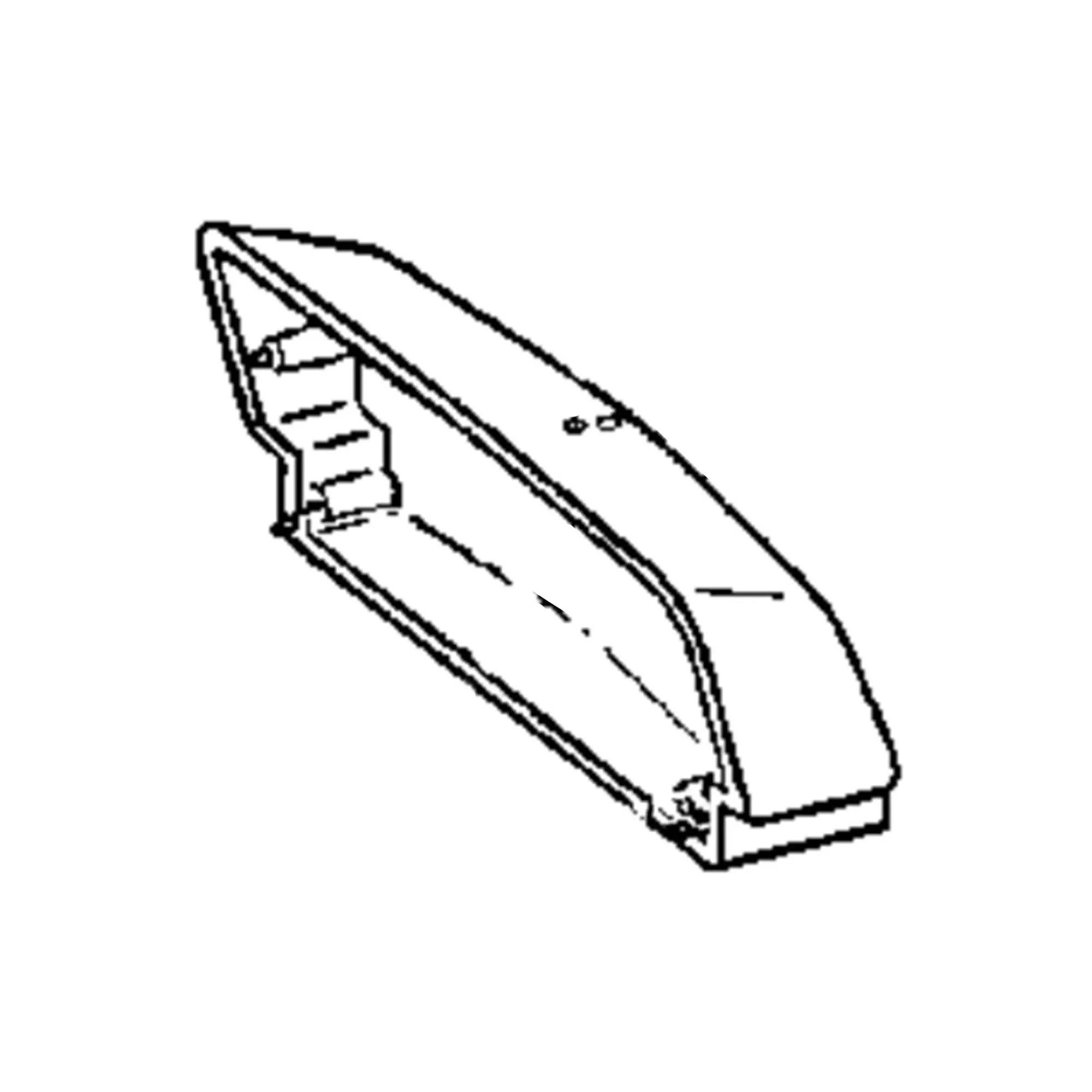 John Deere Hood Extension - R98631