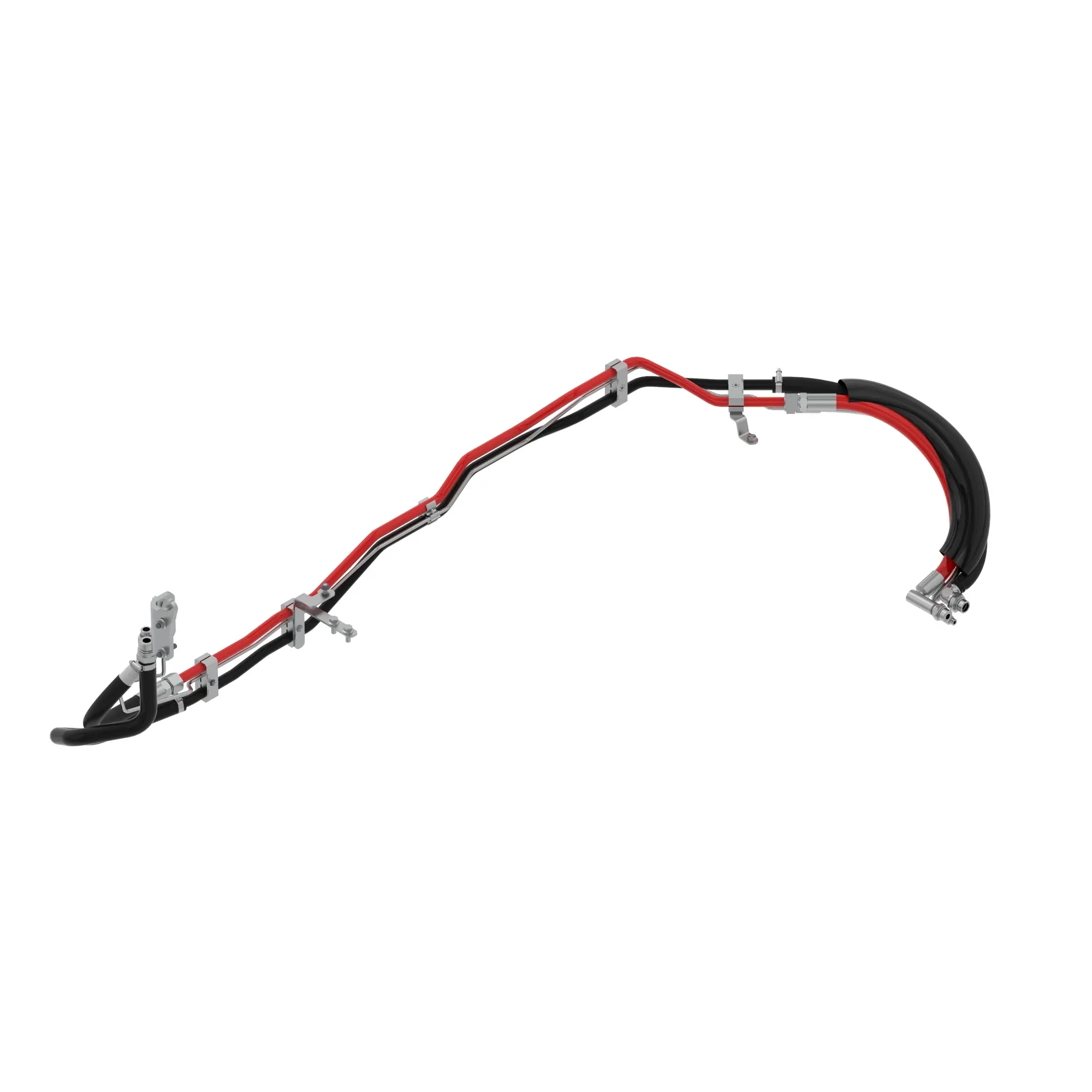 John Deere Midstack SCV Oil Lines with PFC-Hydraulic - BL16284