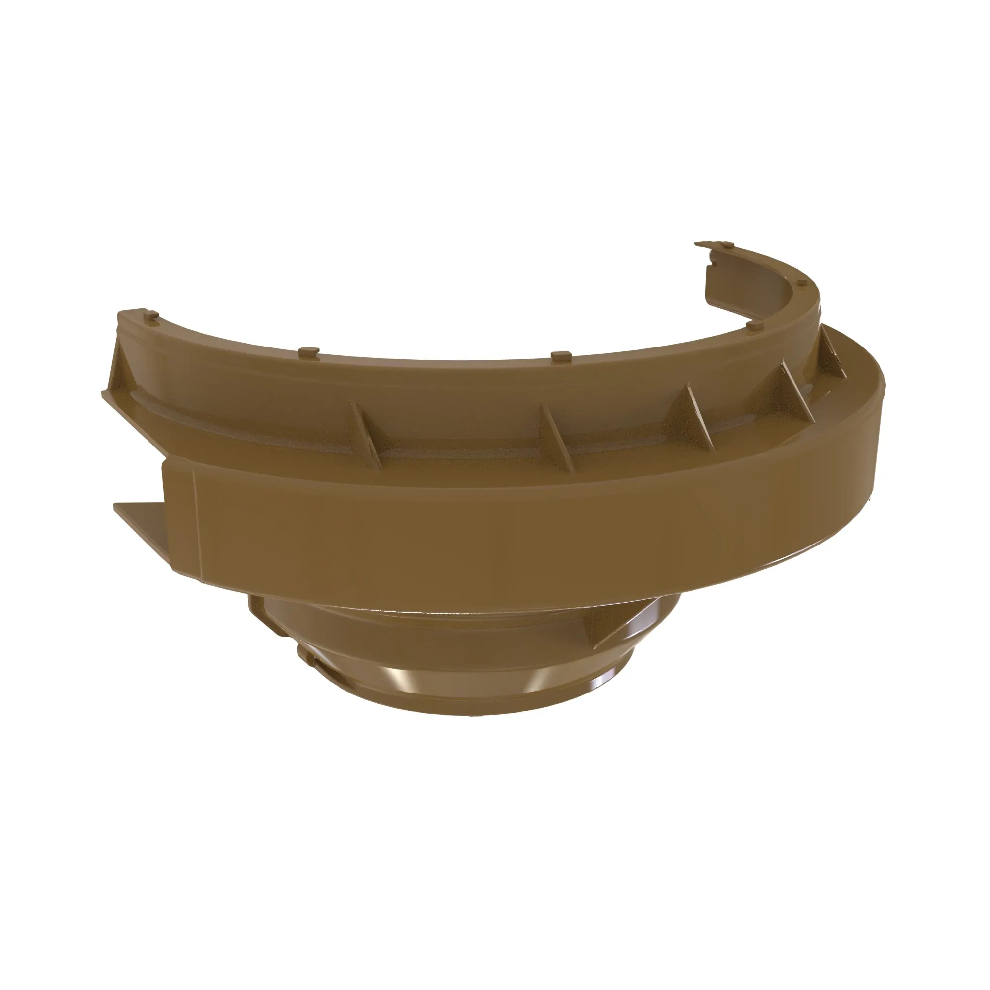 SPIRAL BEVEL BAFFLE