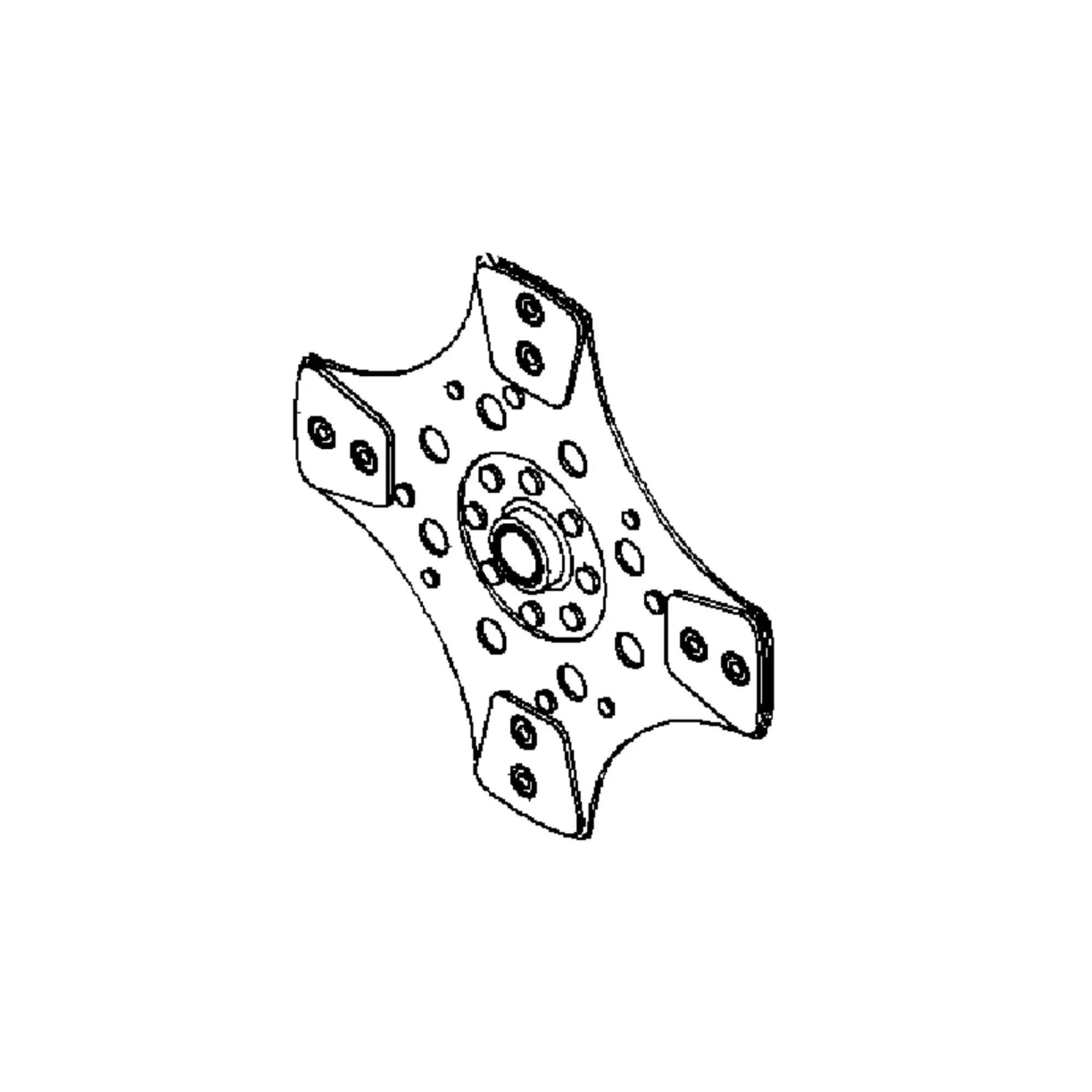 John Deere Clutch Plate - RE258872