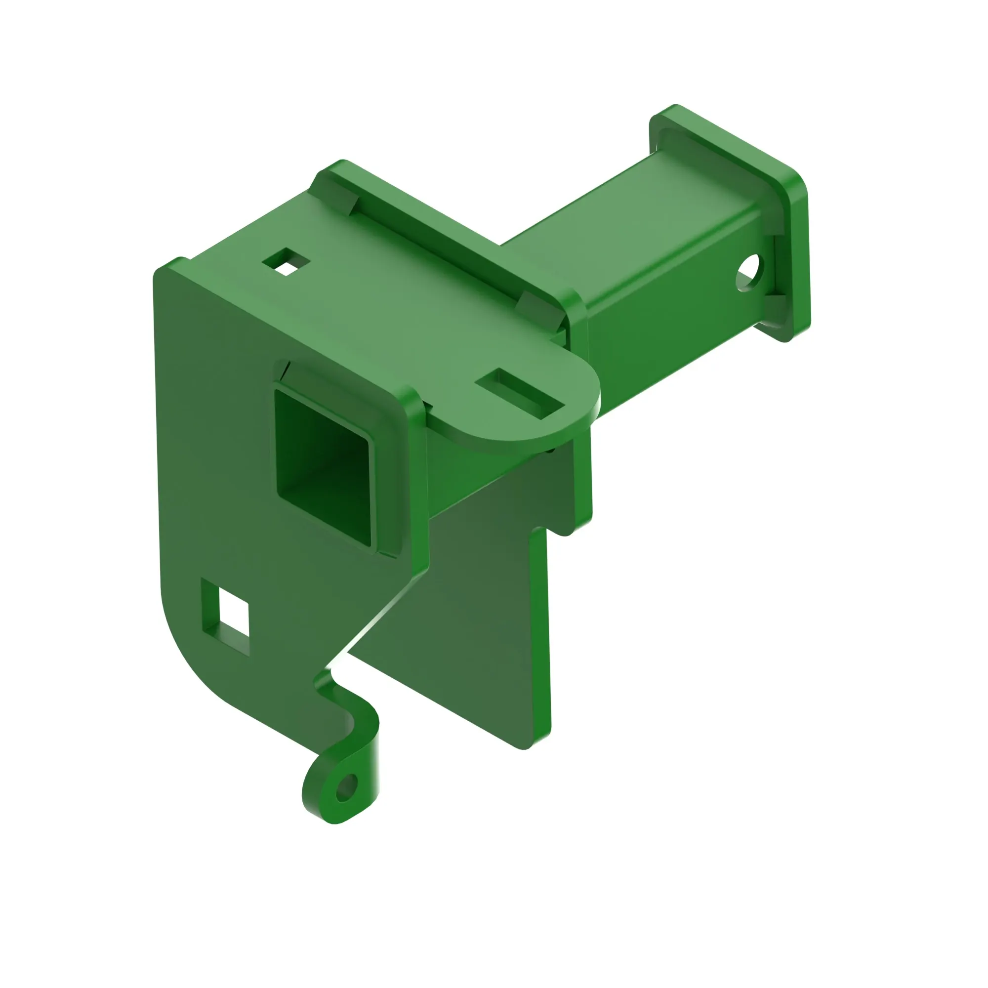 BRACKET, REAR UP STOP, LH RECEIVER