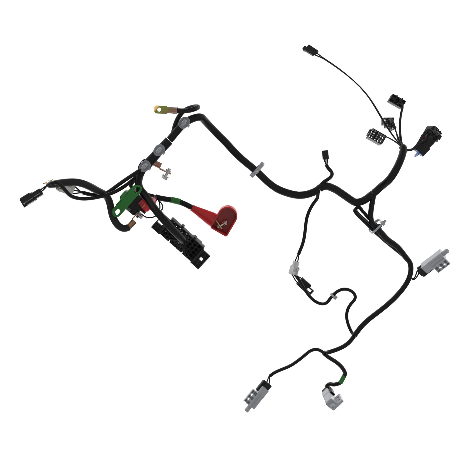 WIRING HARNESS, Z500 E/M HARNESS AS