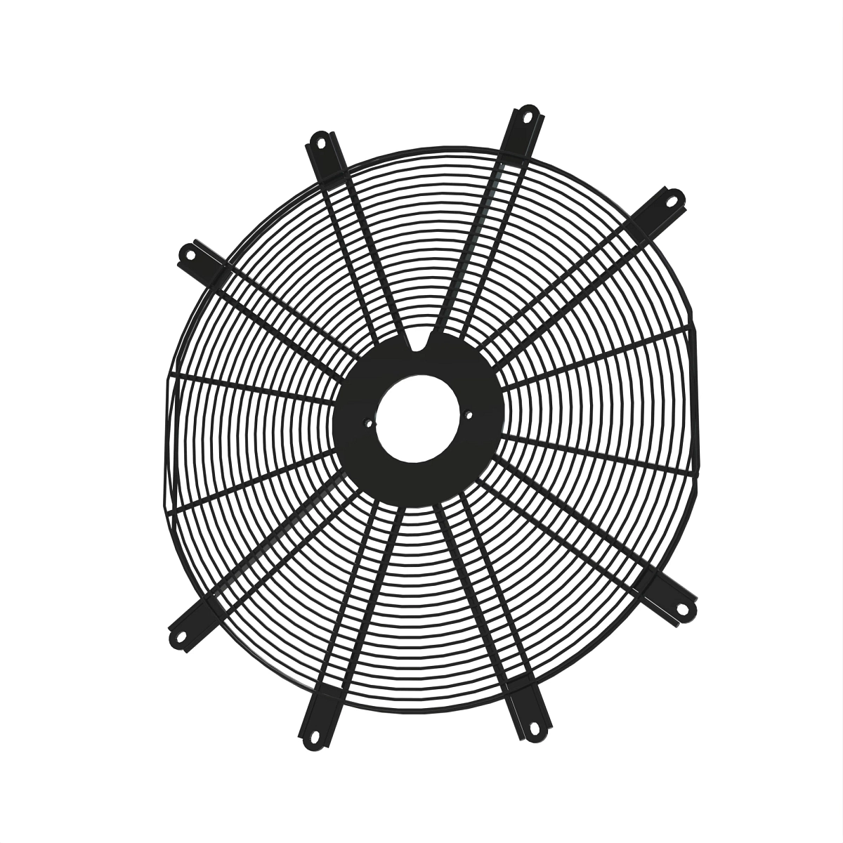Finger Guard and Fan Mount