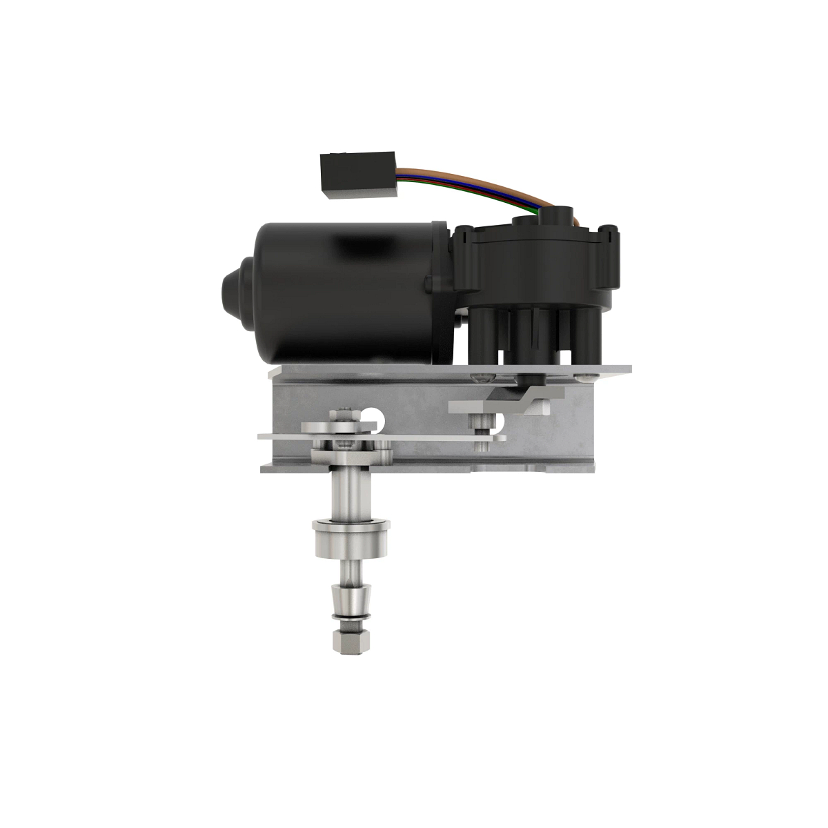 WIPER MOTOR, TWO SPEED, RH PARK