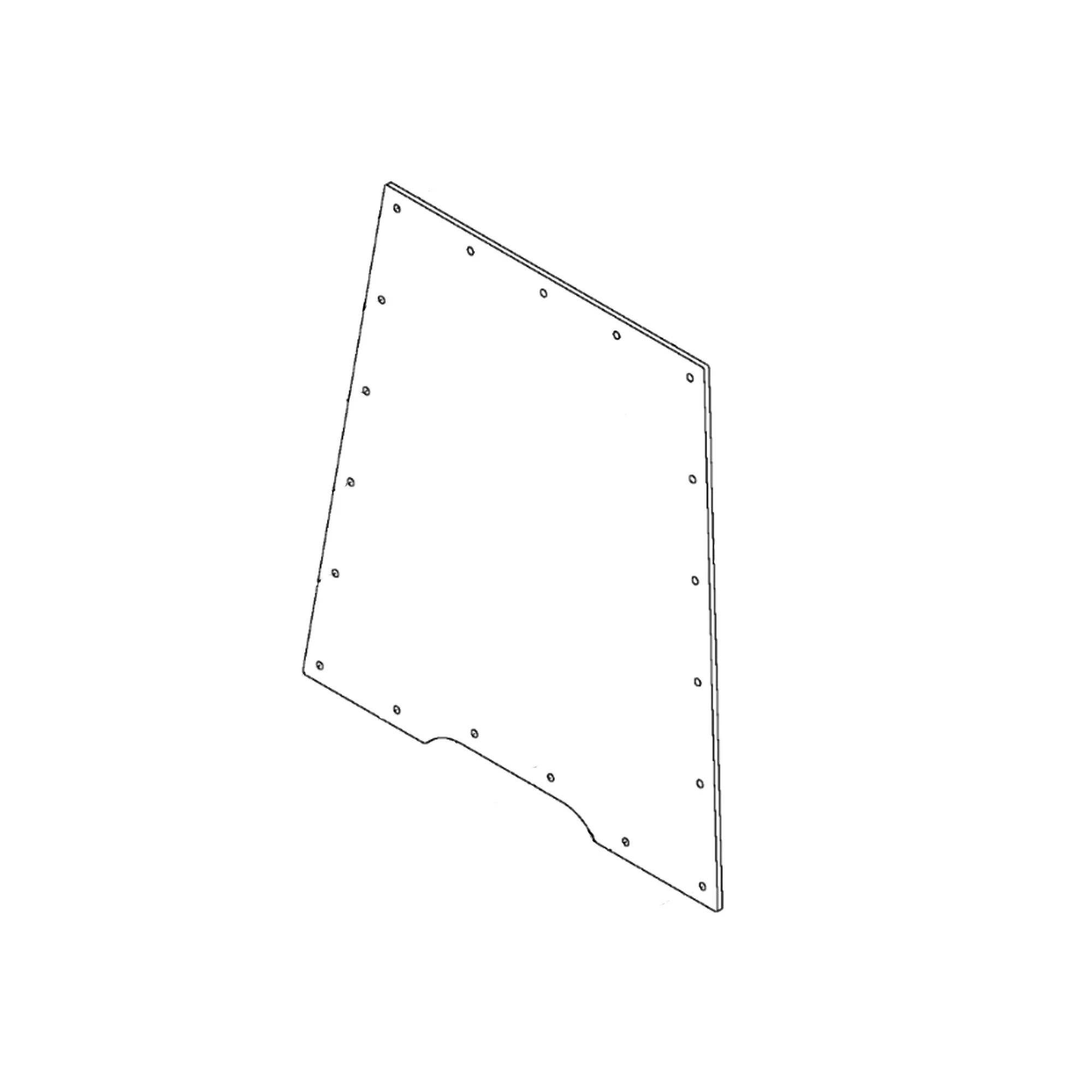 John Deere Windshield - T290134