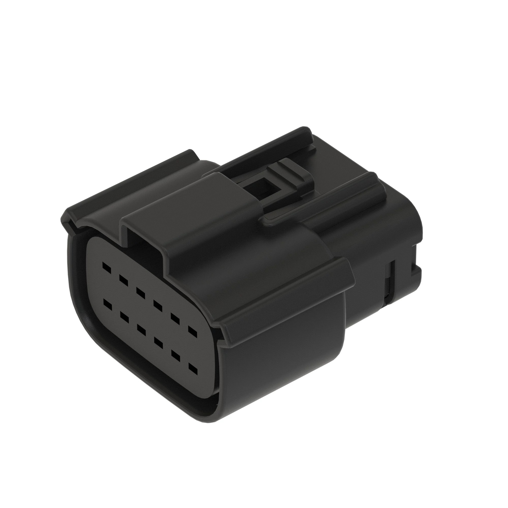 CONN MOLEX MX150 12W FS BLK PLSTC