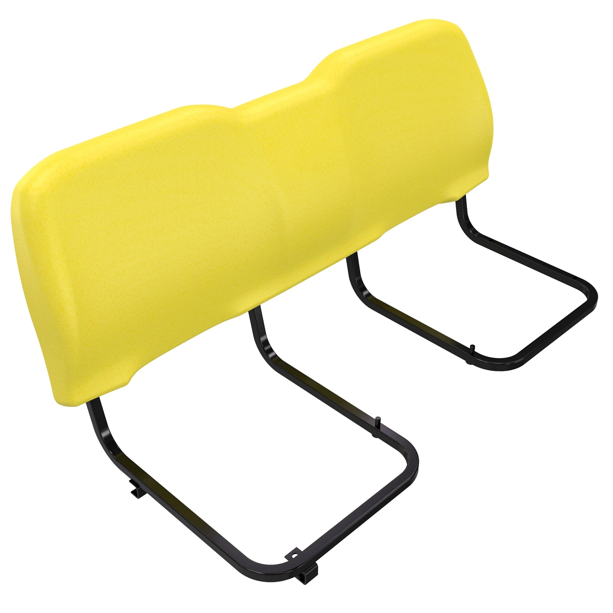 Seat, Back Assy, Bench, Yellow