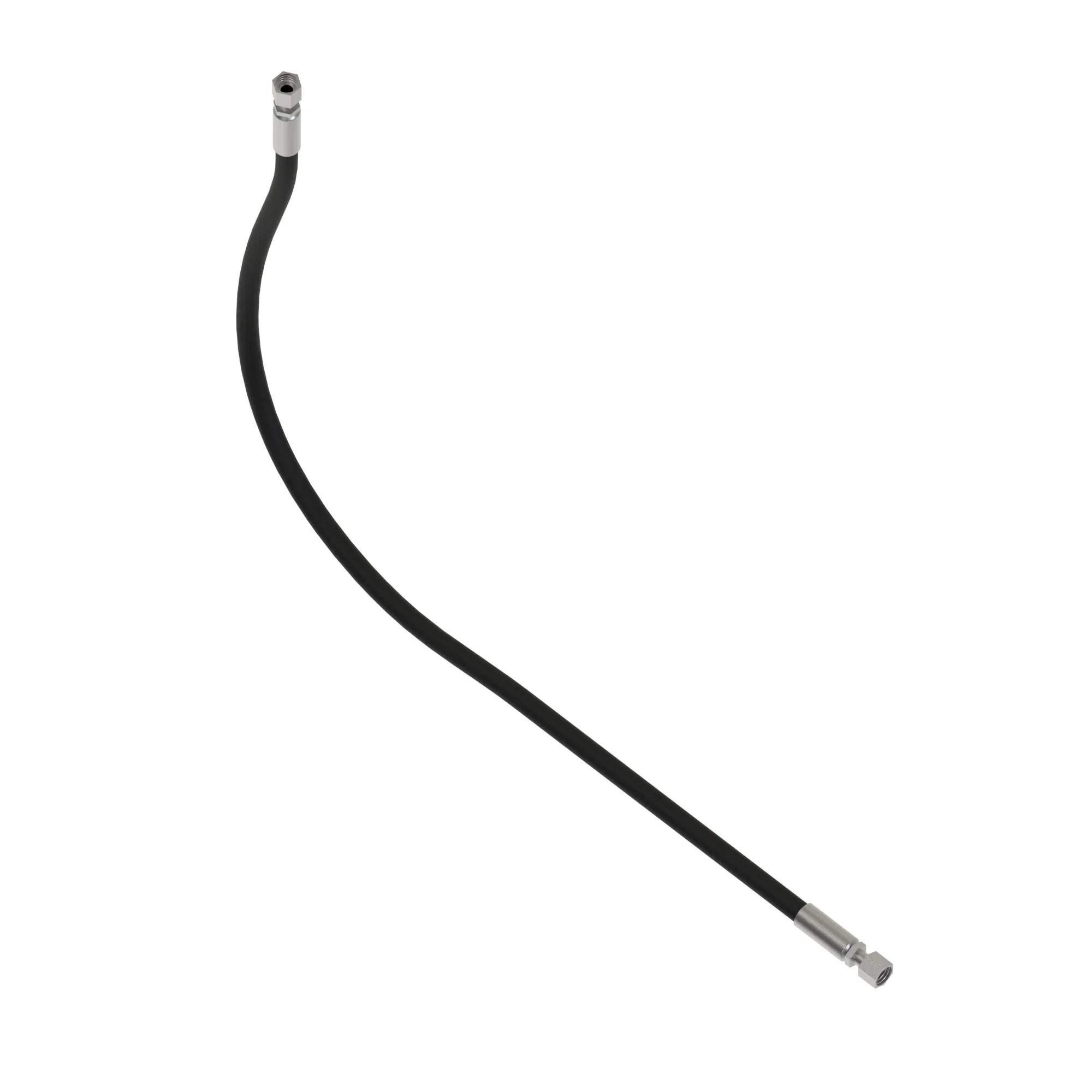 John Deere Header Lift Cylinder Hydraulic Hose (Rod End) - AH223124