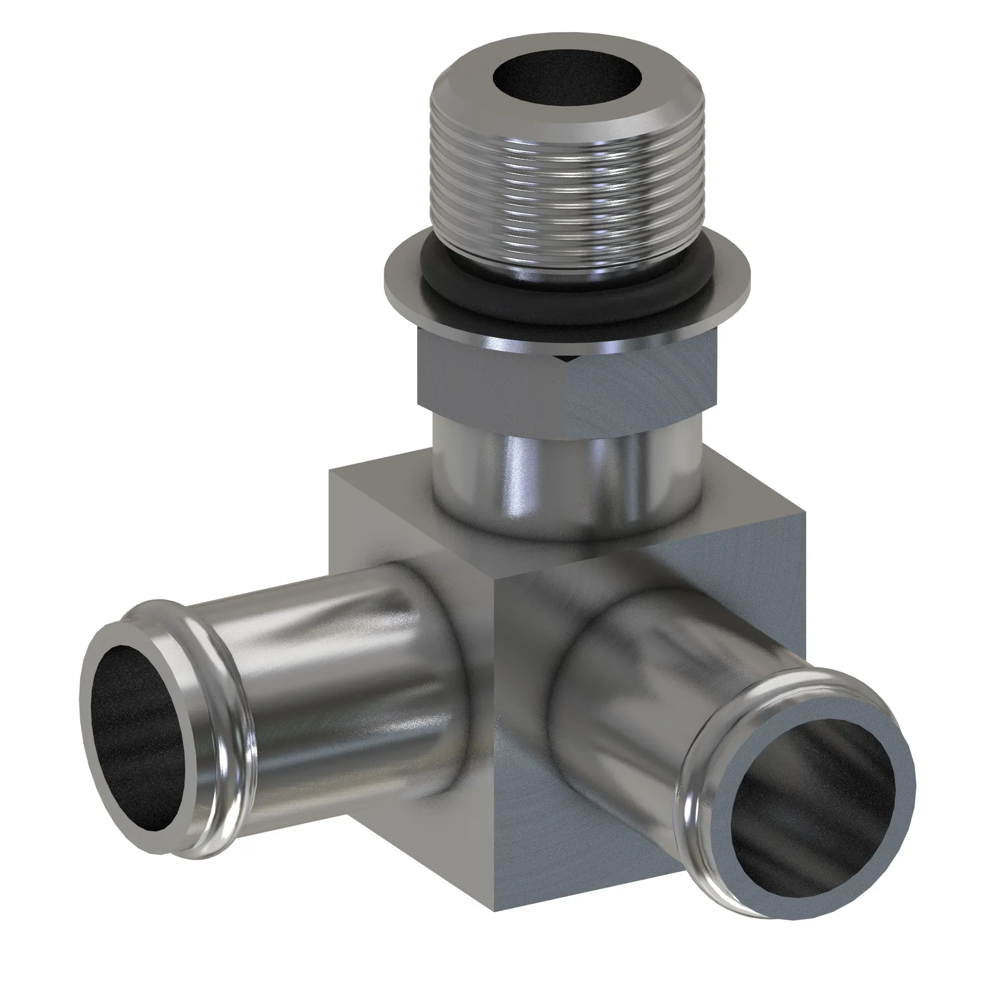 Tee Fitting, Coolant