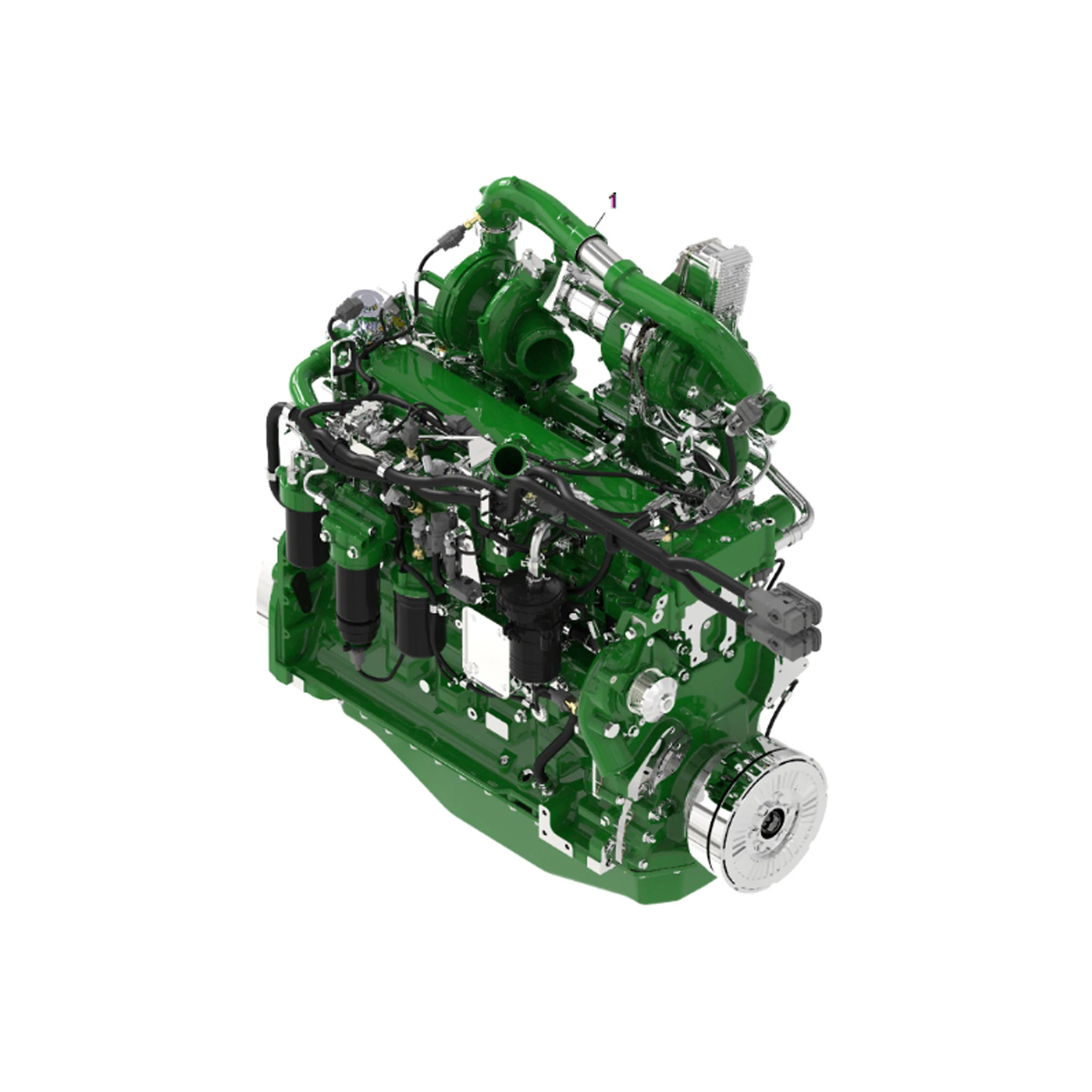 DIESEL ENGINE, 6068RW502, SV/FT4 7R