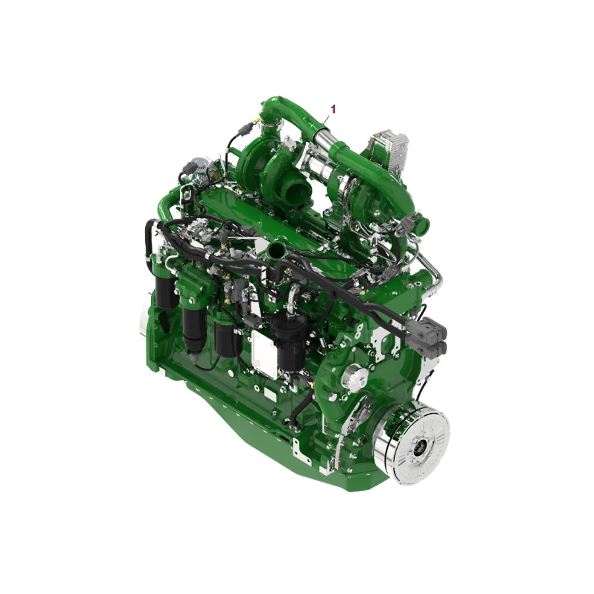 John Deere Diesel Engine, 6.8 Liter - SZ10226