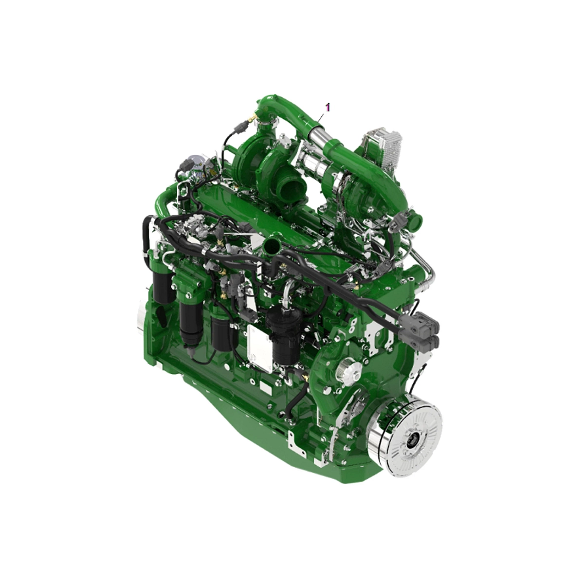 Diesel Engine, 6068RW502, Sv/FT4 7R