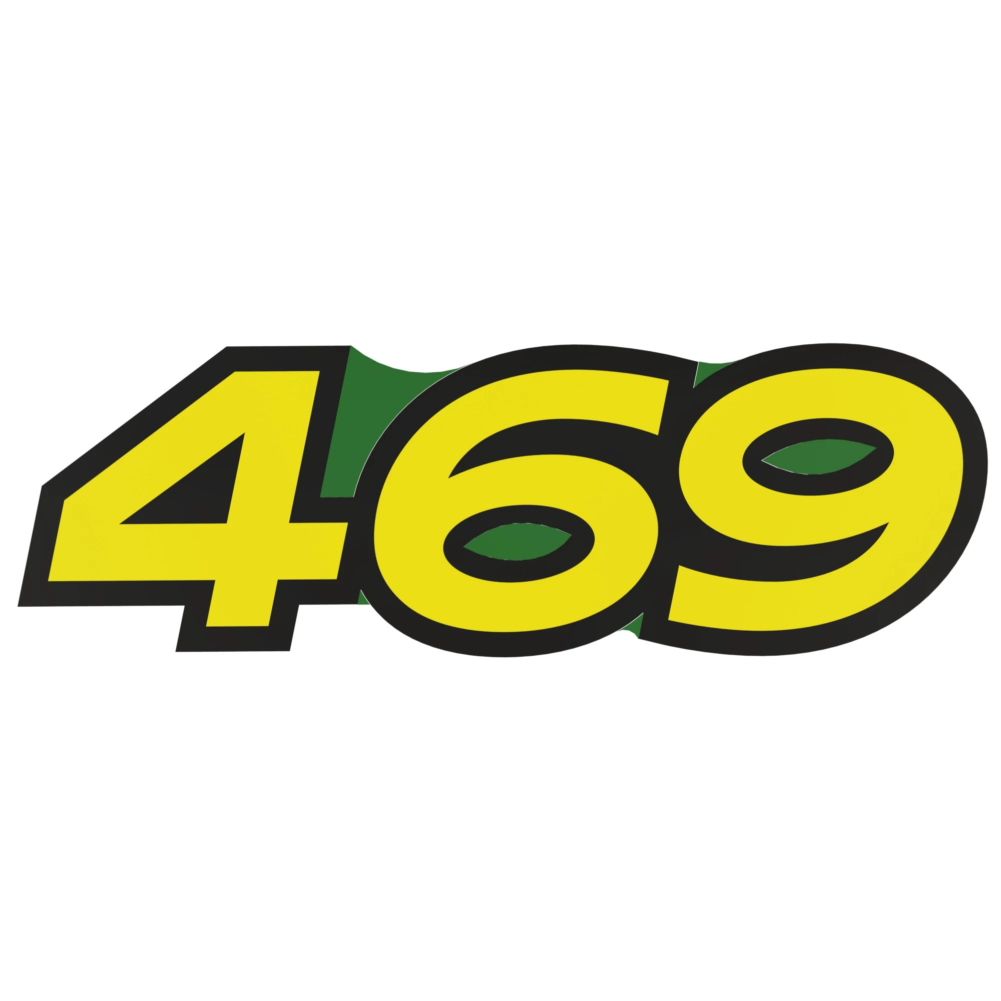 John Deere 469 Model Number Label, Left Side - FH311121