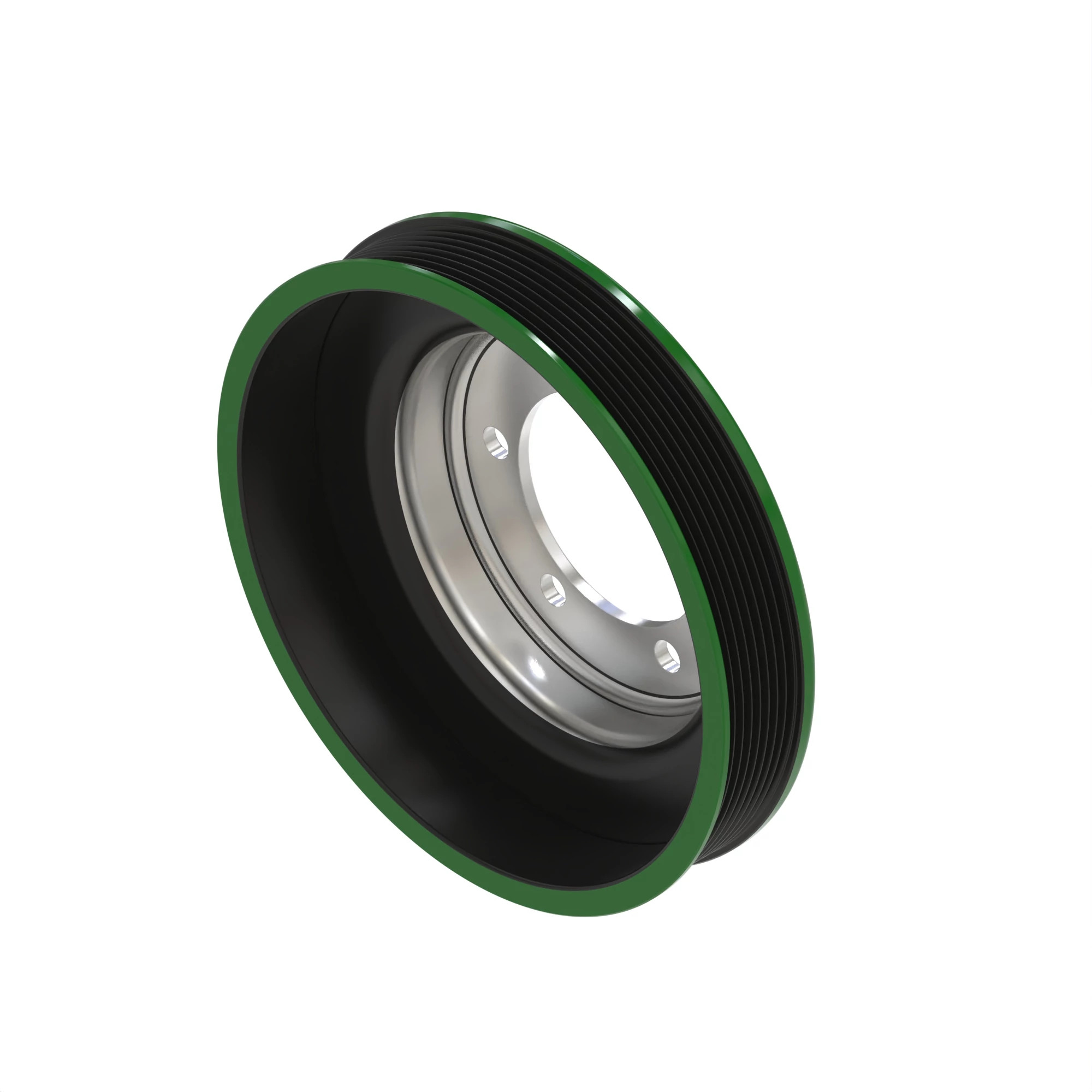 ⚙️ R517166: Polea del Cigüeñal del Motor John Deere 🚜✅