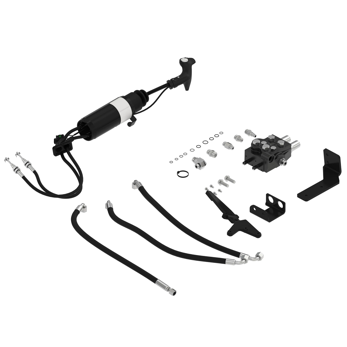 John Deere BSJ10346 Mid-Mount Dual SCV Kit with 3rd Function John Deere BSJ10346 Mid-Mount Dual SCV Kit with 3rd Function