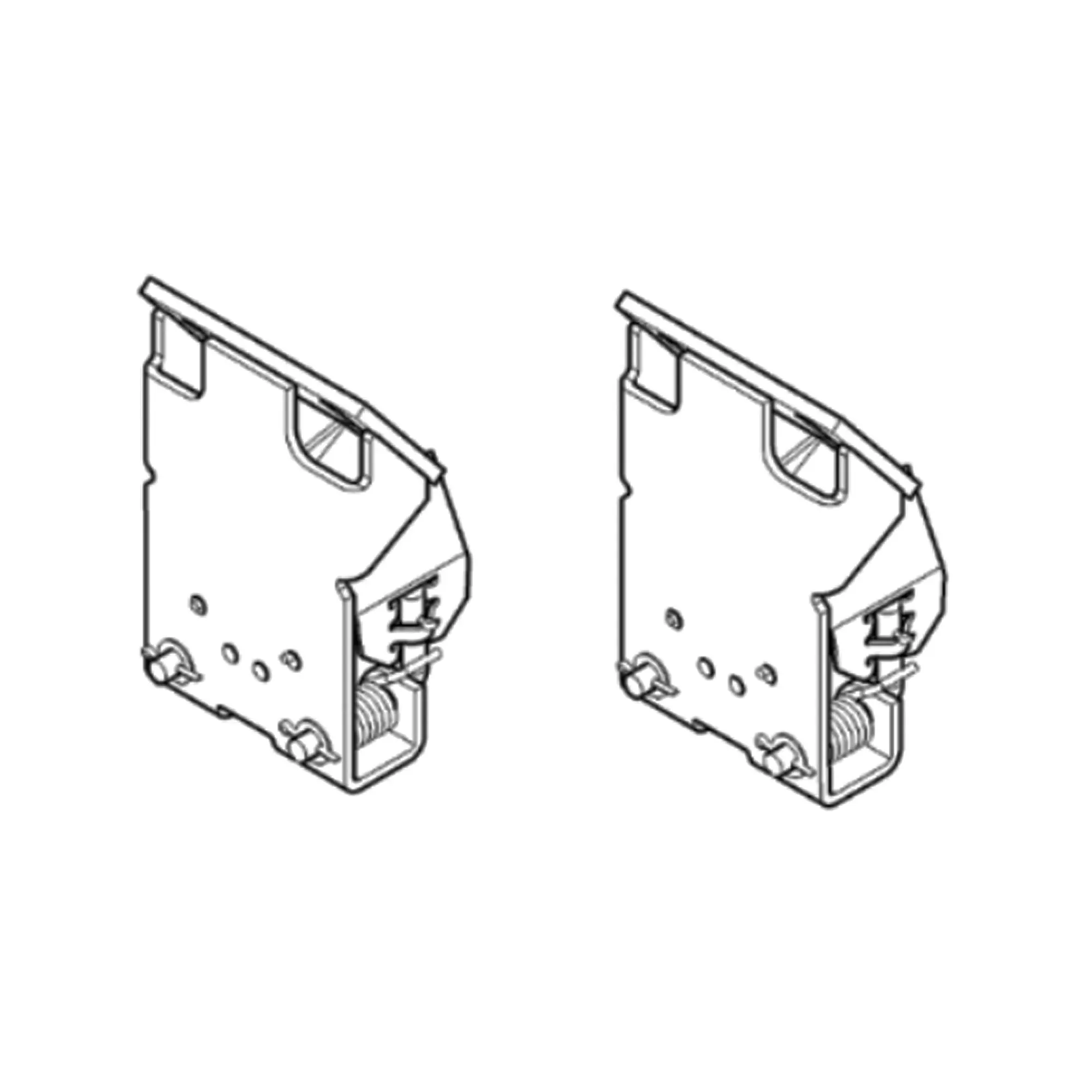 John Deere Heavy Duty Scraper Kit, 2 Rows - BA28012