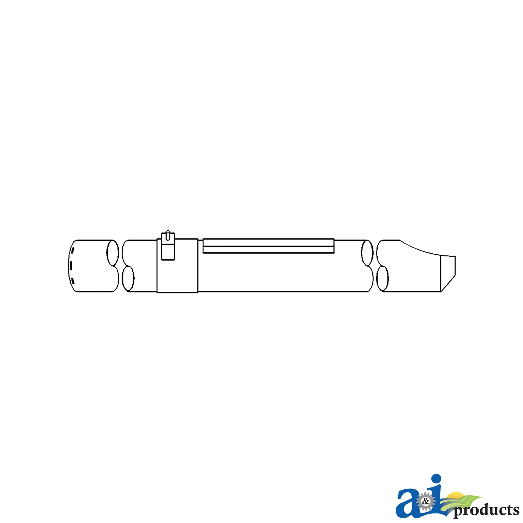 A&I Products Long Unloading Auger Tube - A-AH101599