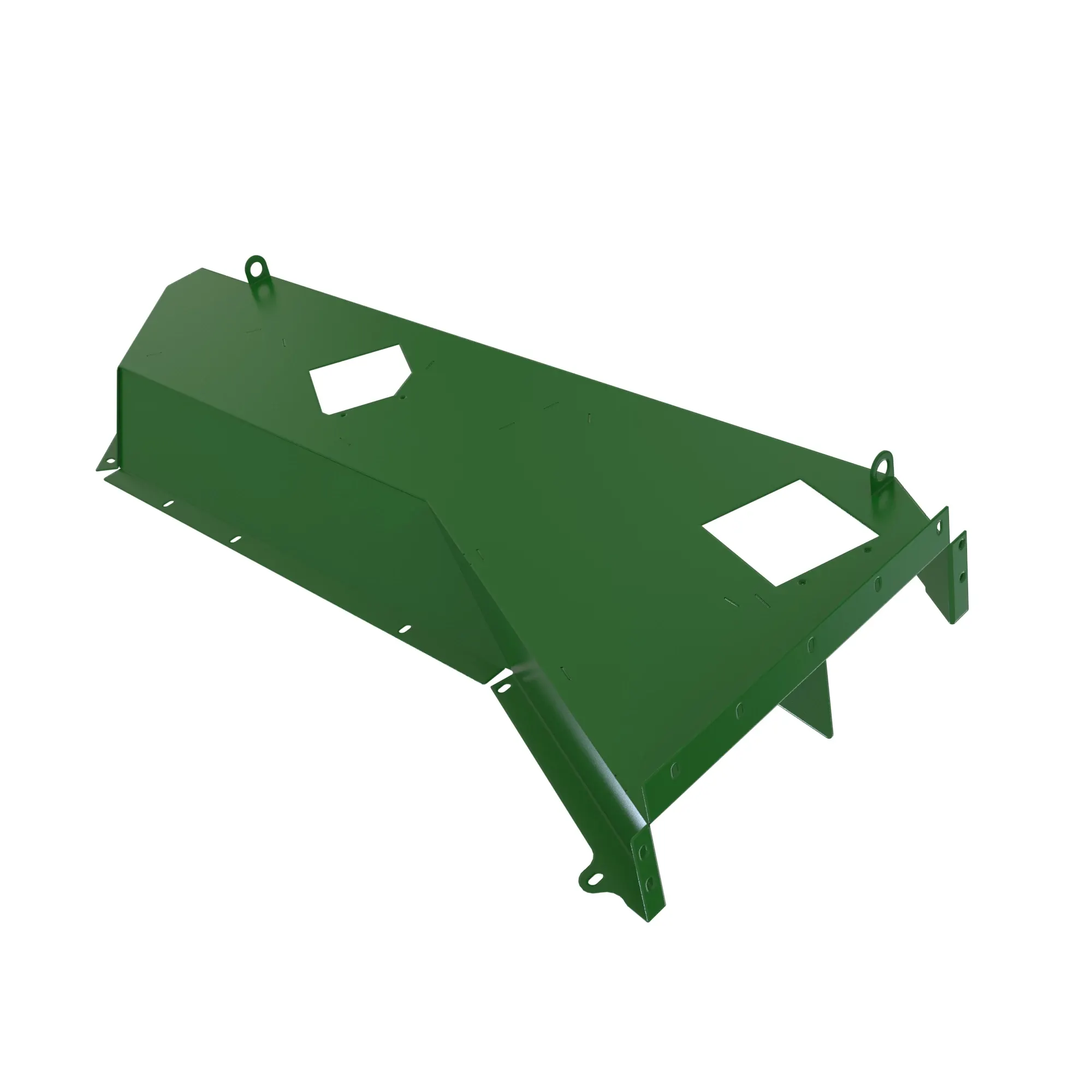 John Deere Feeder House Dust Mitigation Fan Air Duct - AXE88321